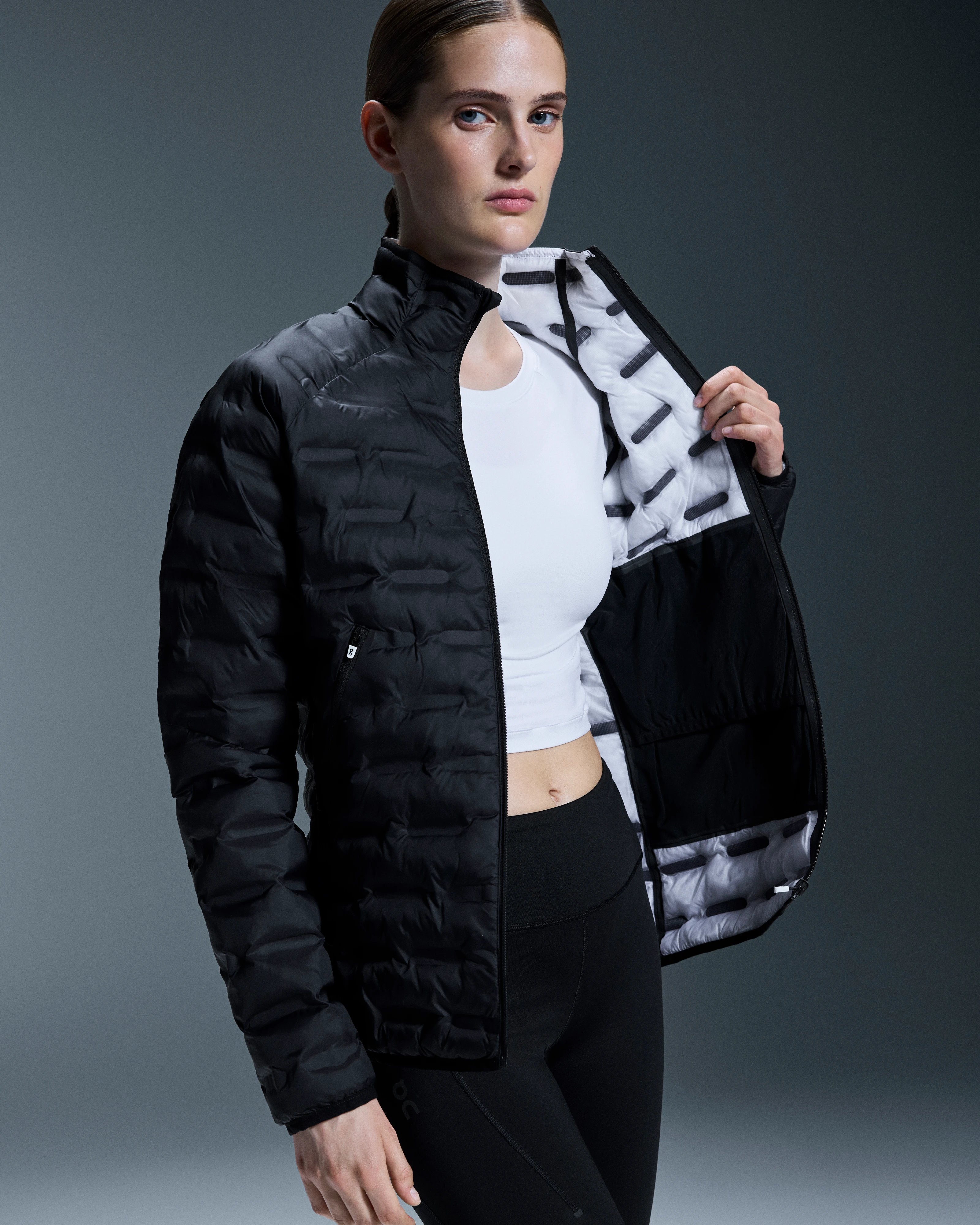 On Switch Jacket Black & White Women Jackets