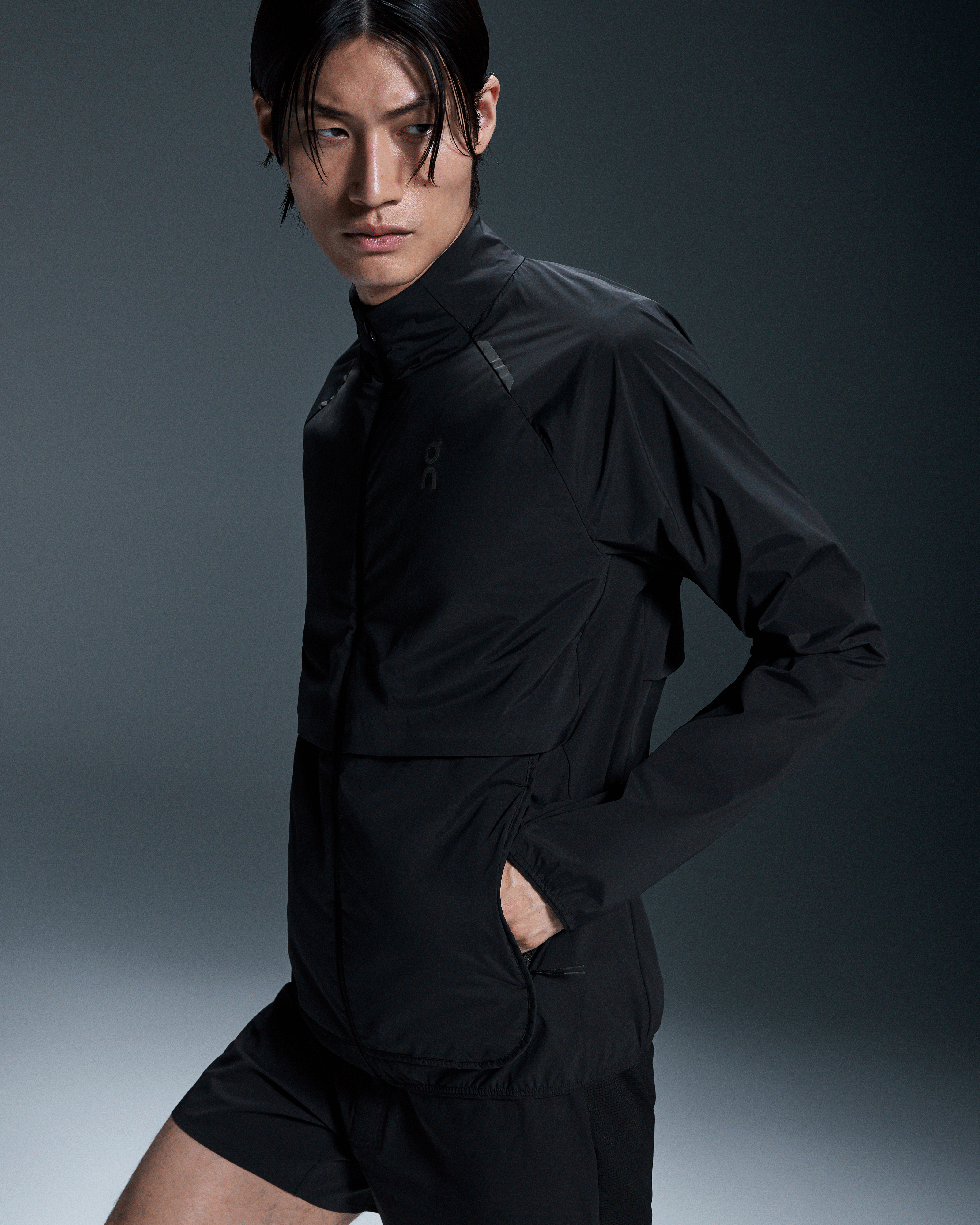 On Weather Jacket Insulated Black Men Jackets