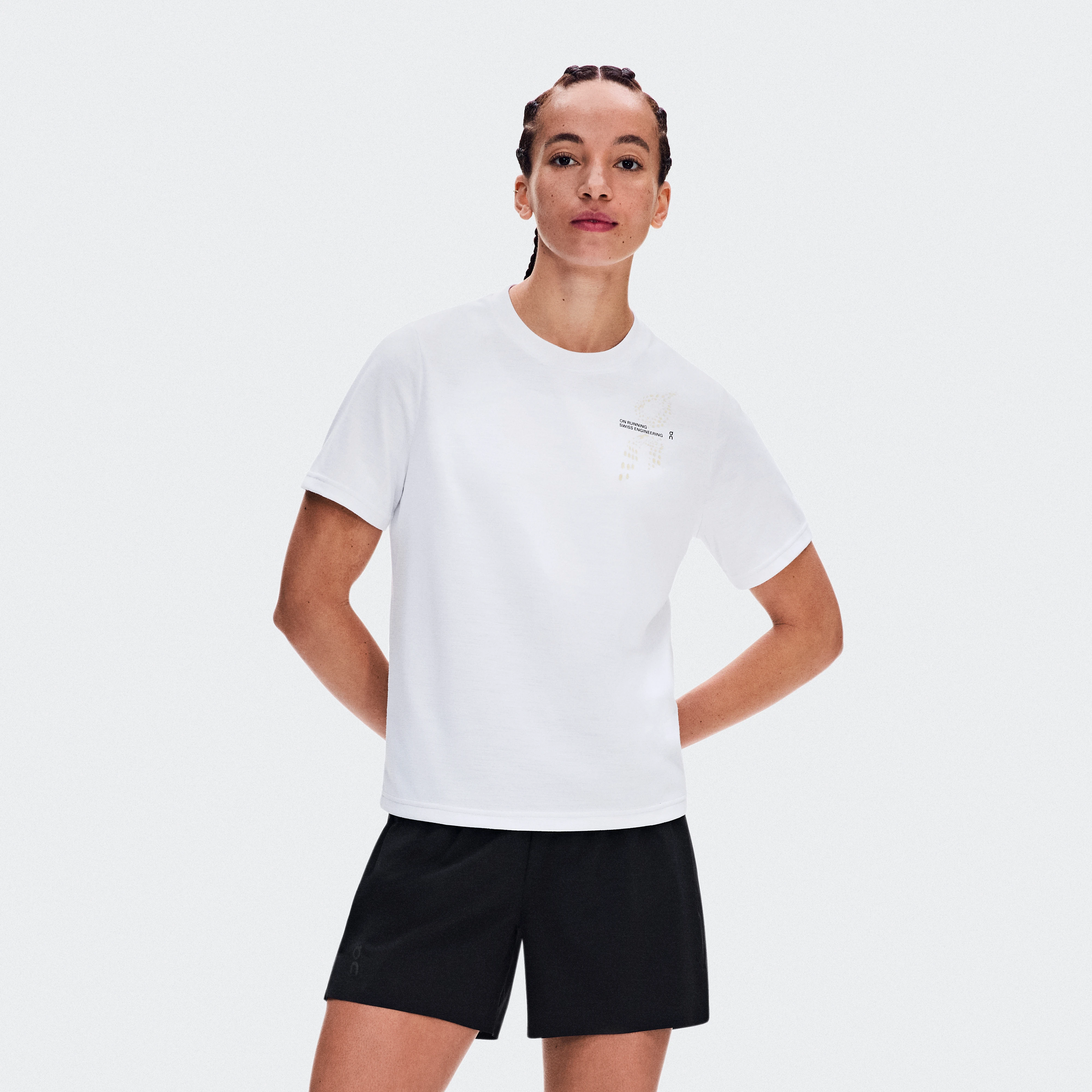 On On Run-T White Women – Running, training, everyday Tops and t-shirts