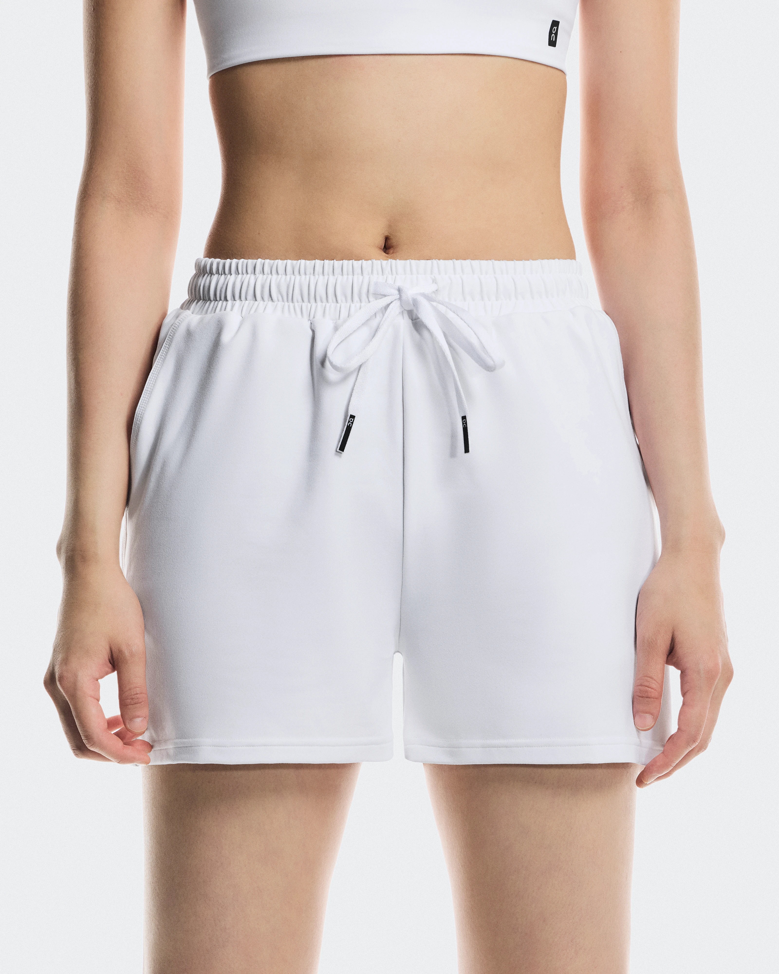On Courtside Shorts White Women Shorts