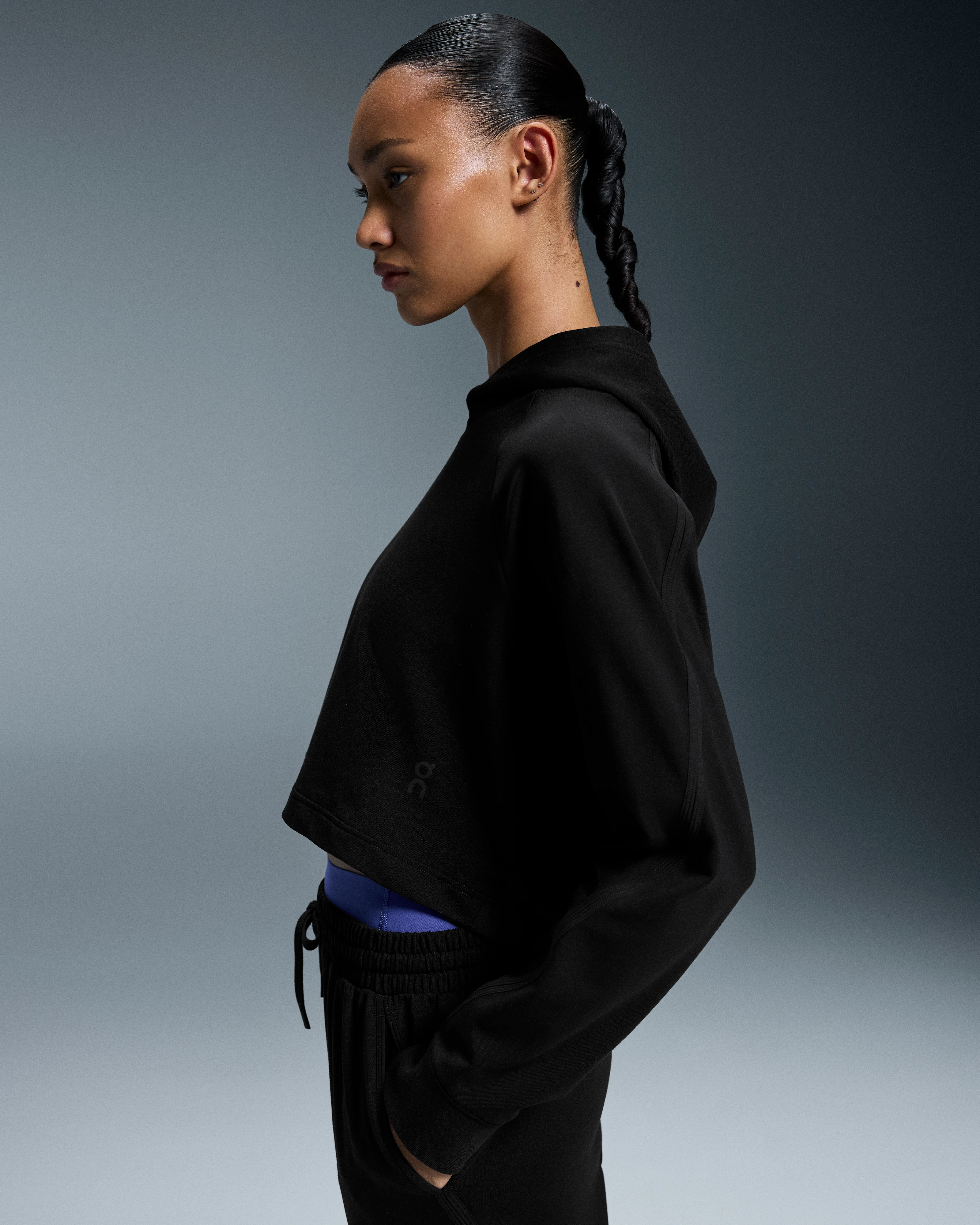 On Studio Hoodie Black Women Hoodies and sweatshirts