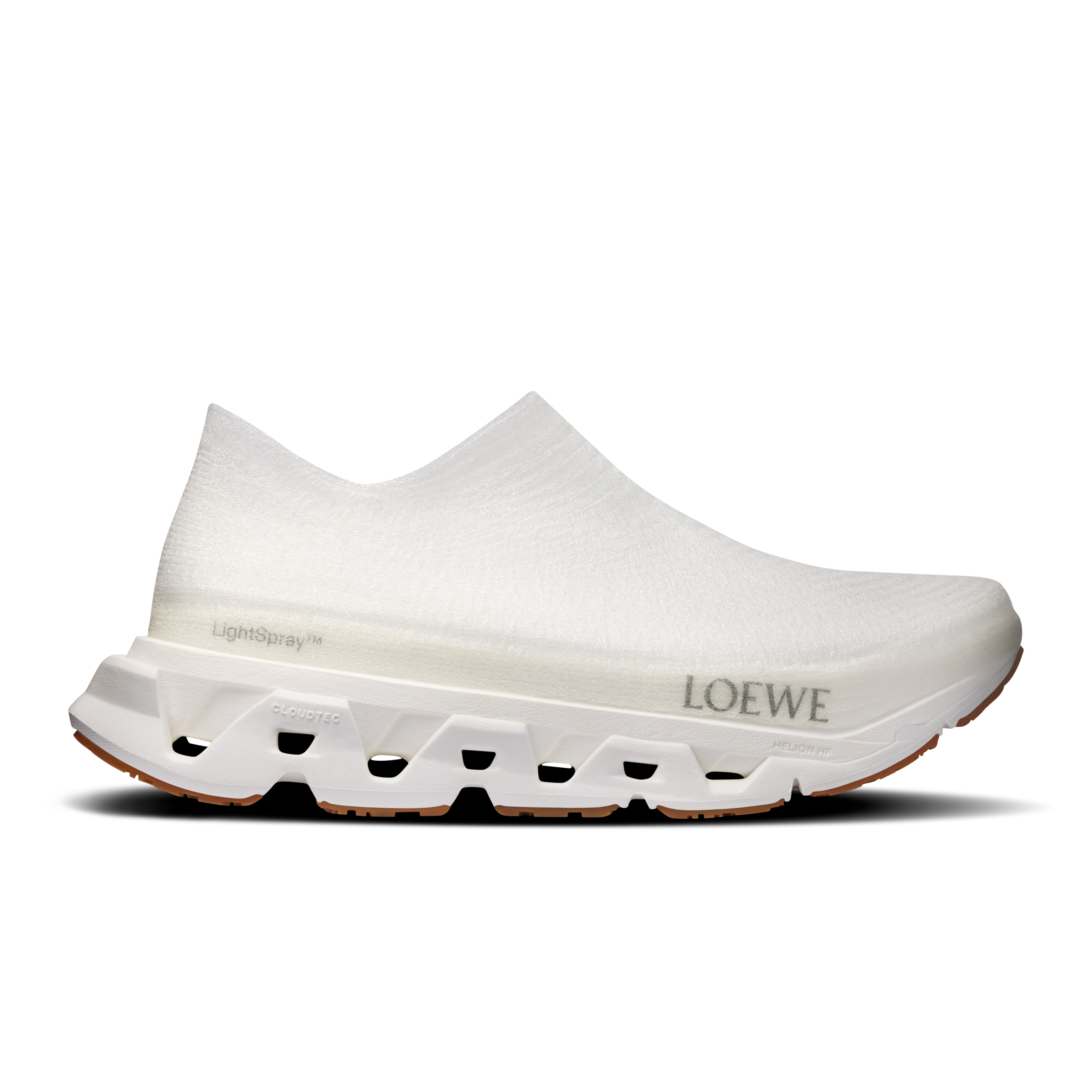 On LightSpray Cloudmonster LOEWE White Unisex Shoes