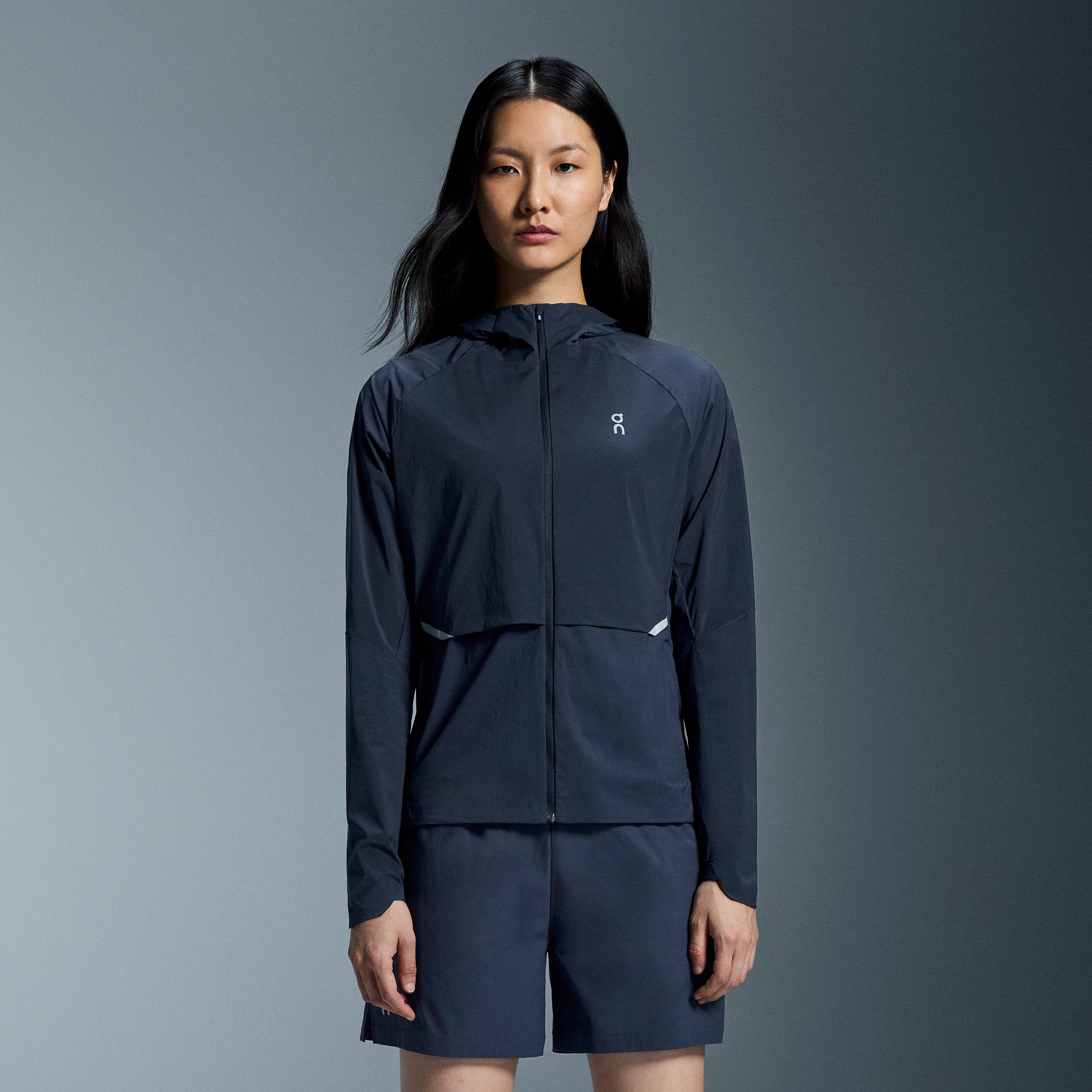 On Core Jacket Midnight Women – Cold weather running, breathable, packable Jackets