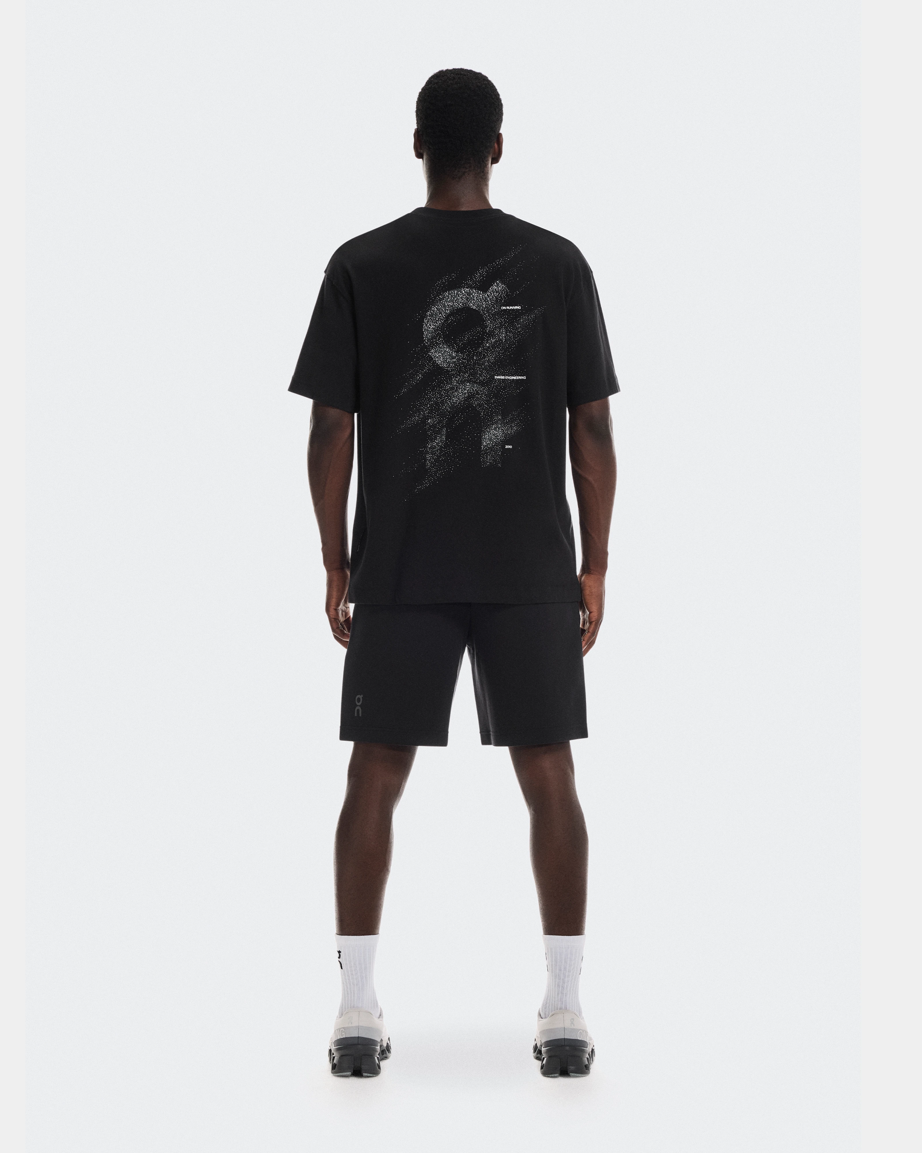 On Focus Tech Shorts Black Men Shorts
