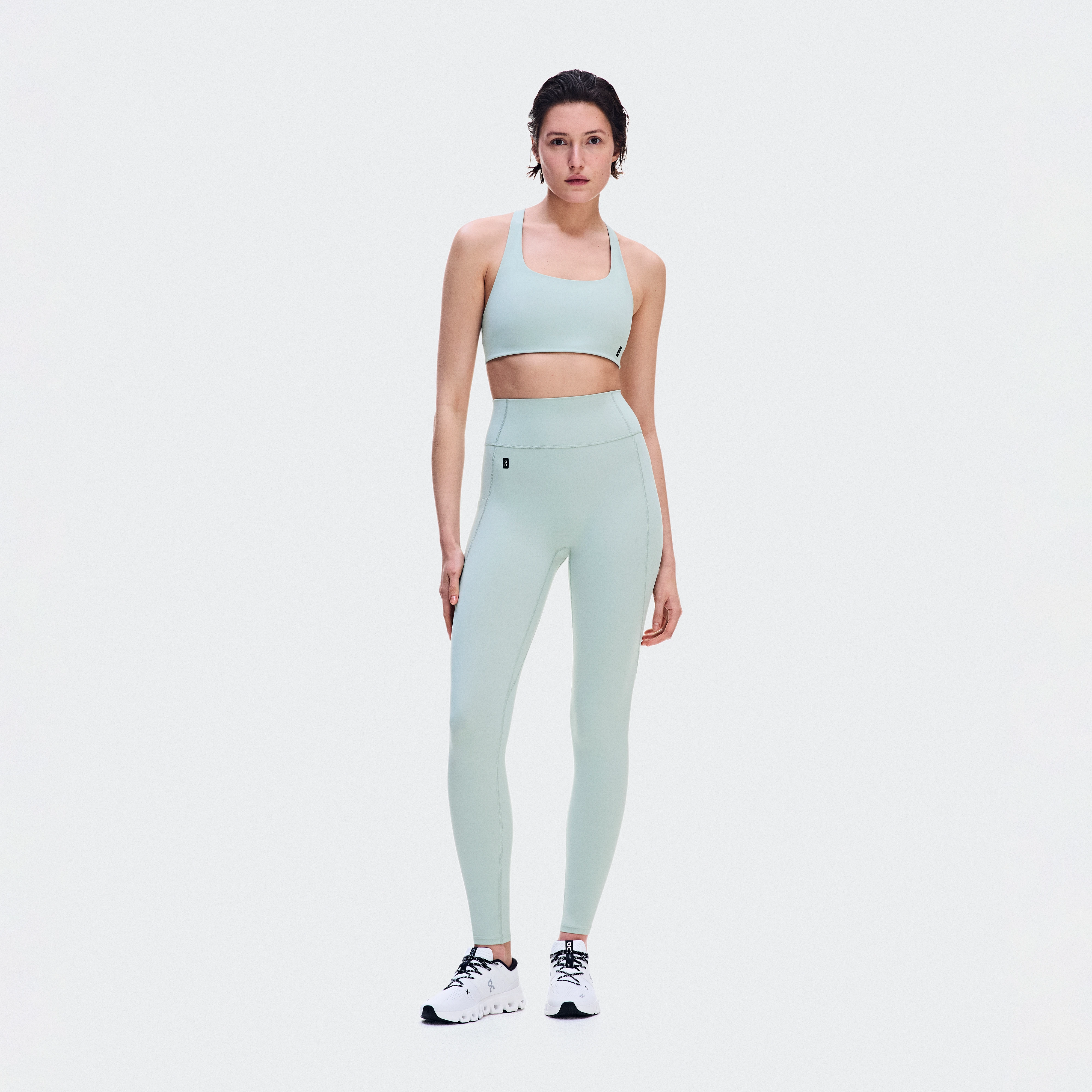 On Studio Leggings Mineral Women – Low-impact training Tights