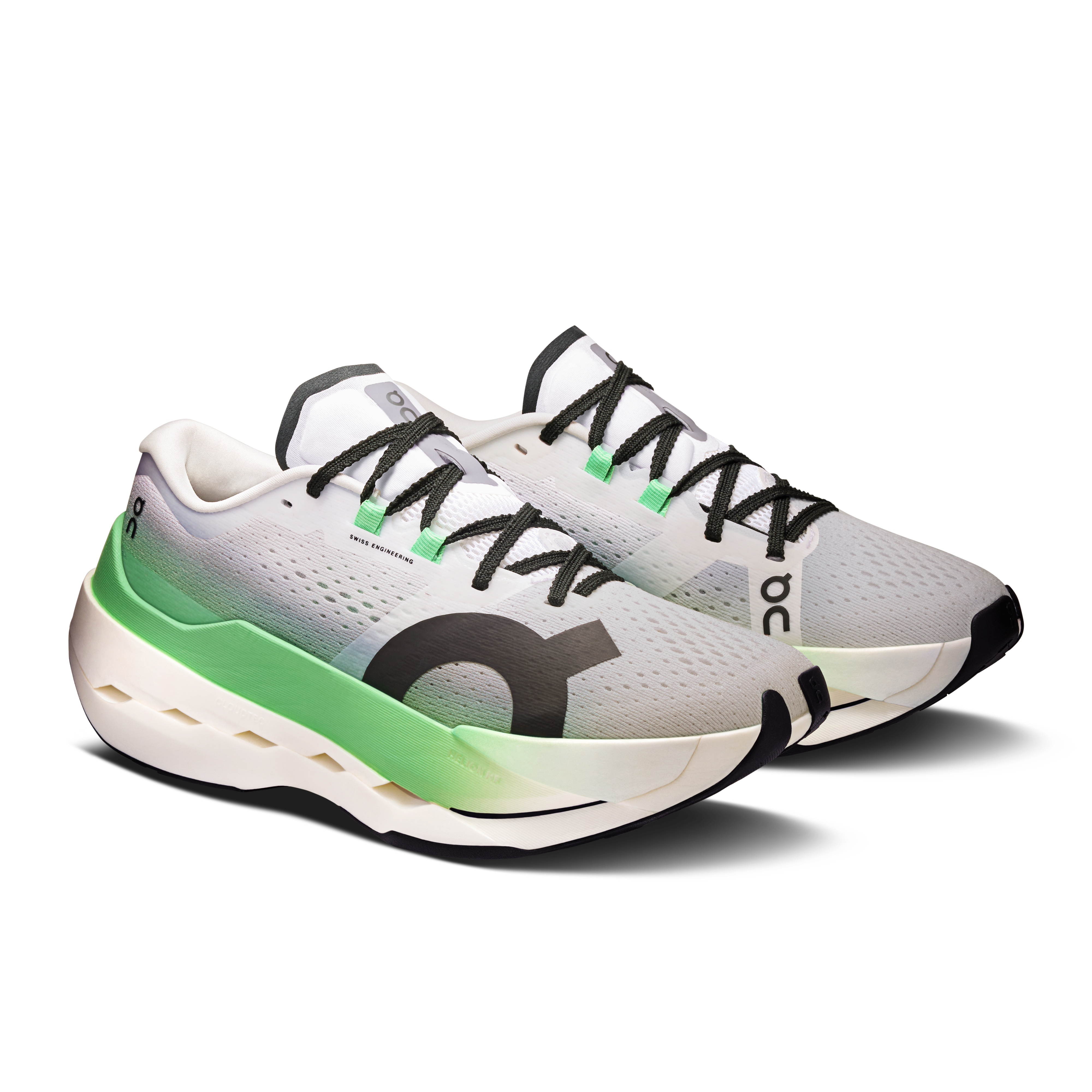 On Cloudboom Max Honeydew & Lilac Women Road running Shoes