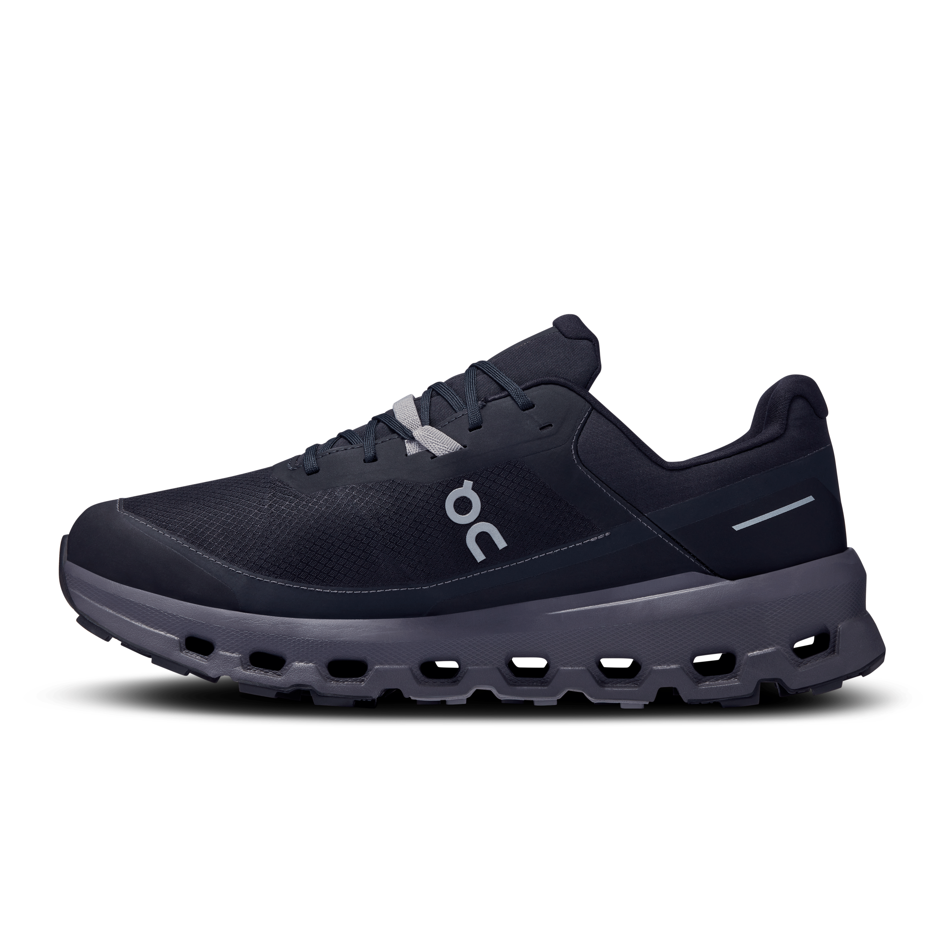 On Cloudvista 2 Waterproof Black & Eclipse Men Trail running Shoes