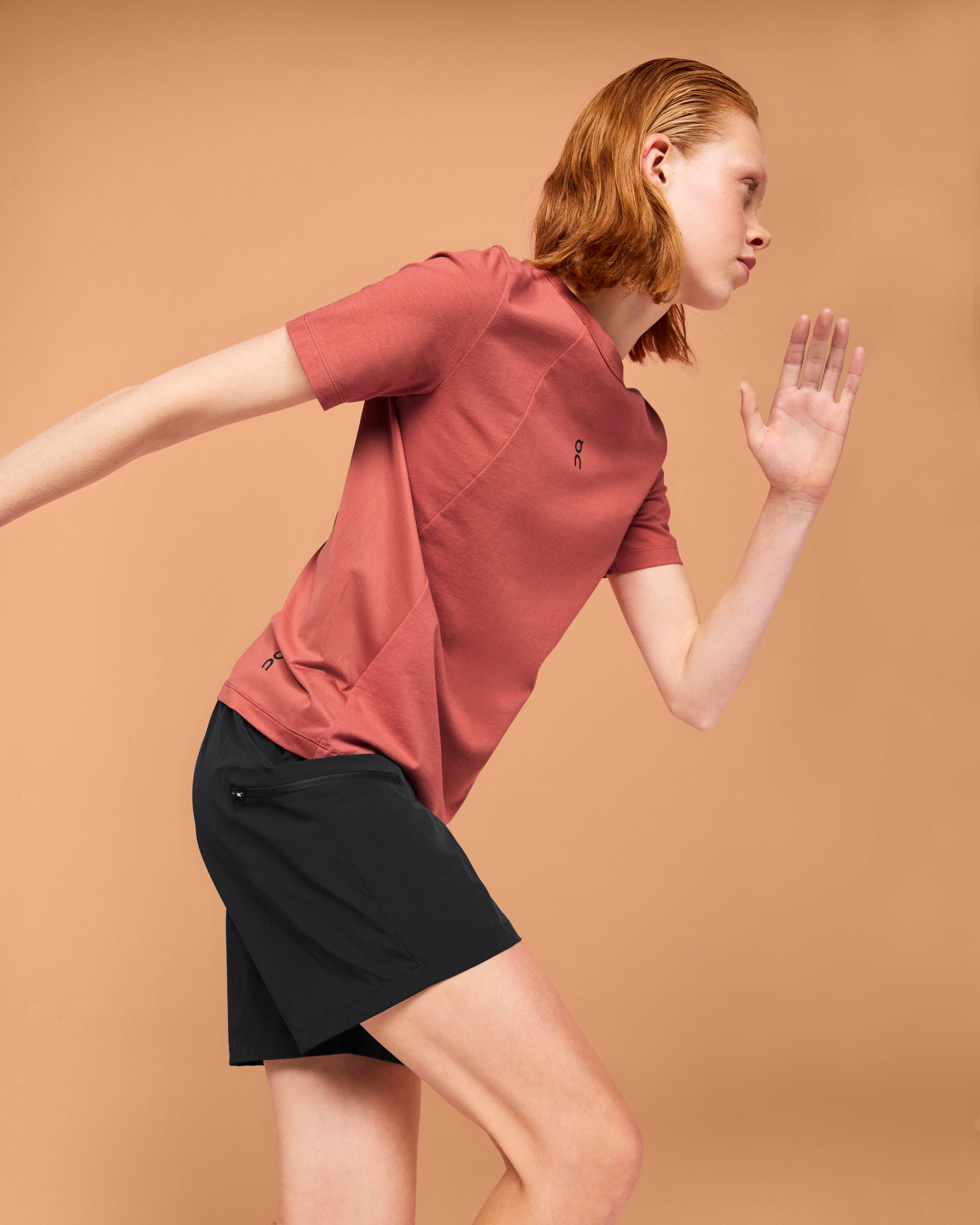 On Trek Short Black Women Shorts
