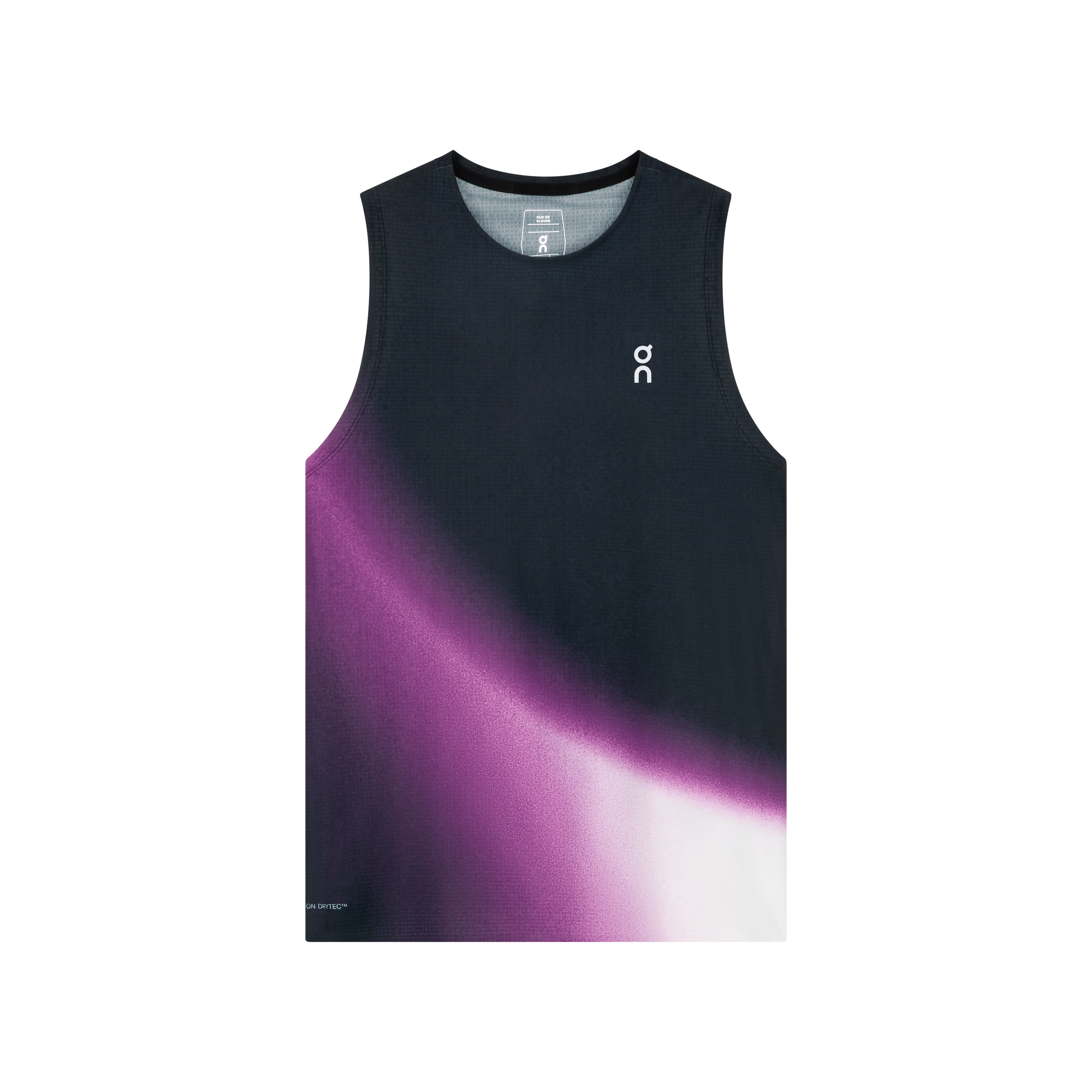 Court Tank Top Swing in Black/Cassis