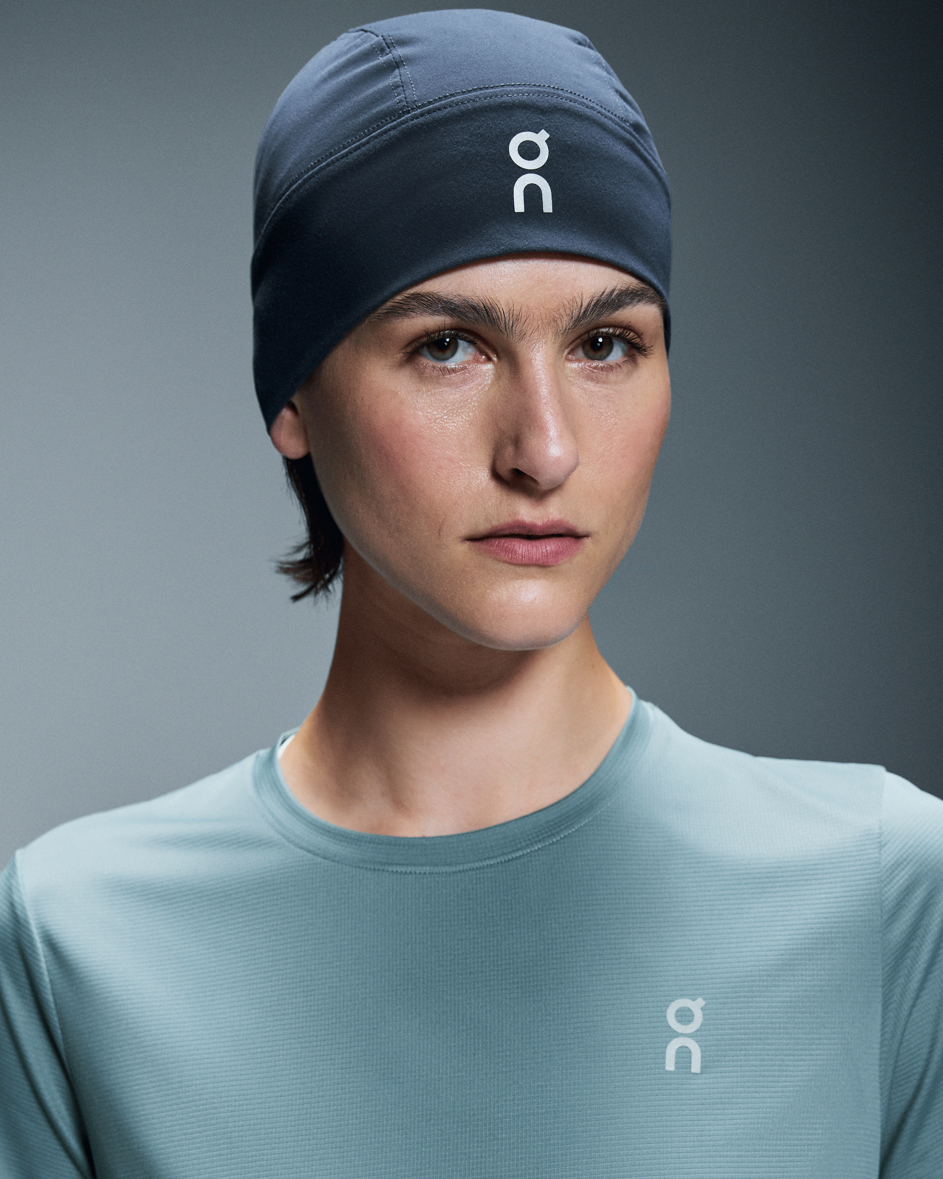 On Core Beanie Navy Unisex Headwear