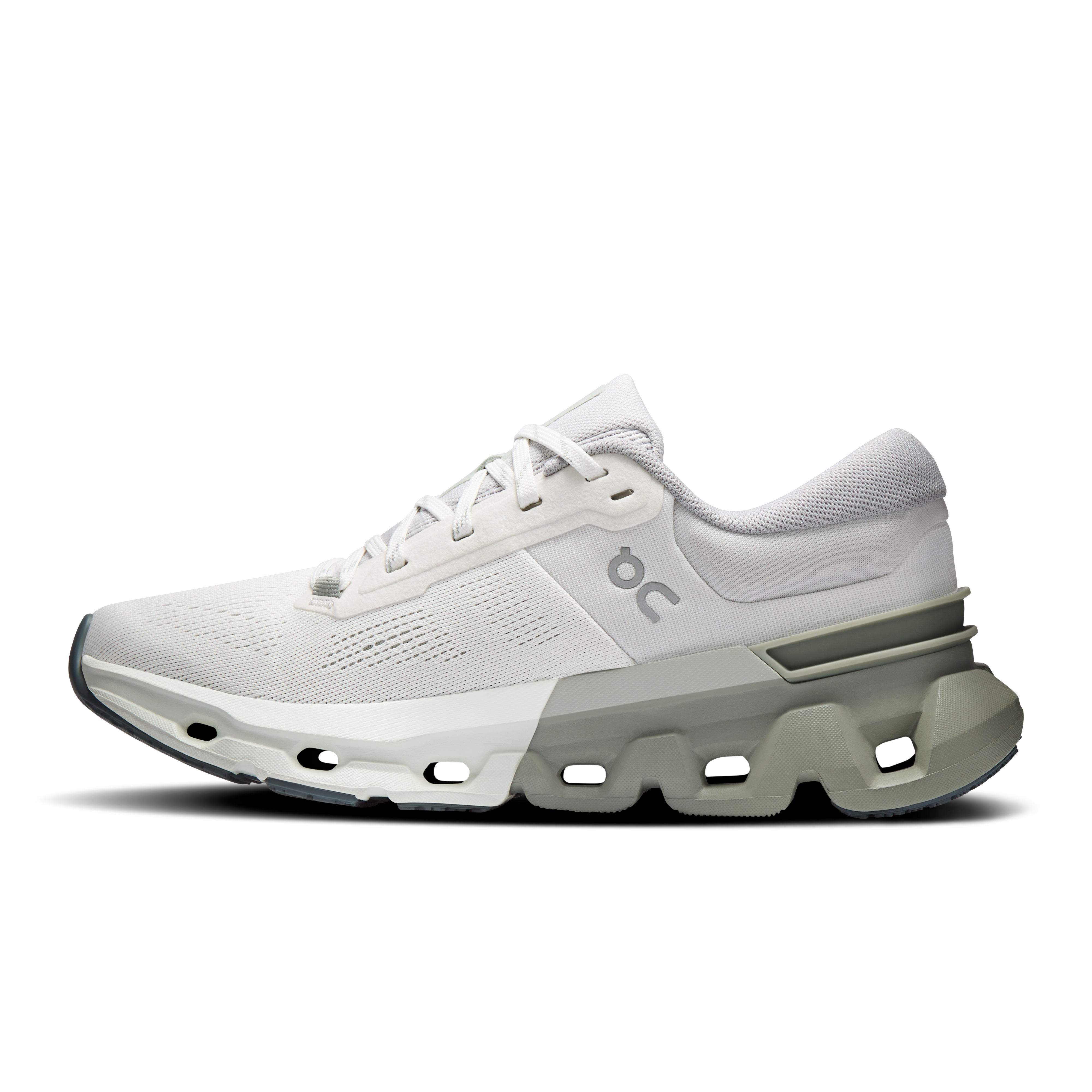 On Cloudflyer 5 Ivory & Tin Women Road running Shoes
