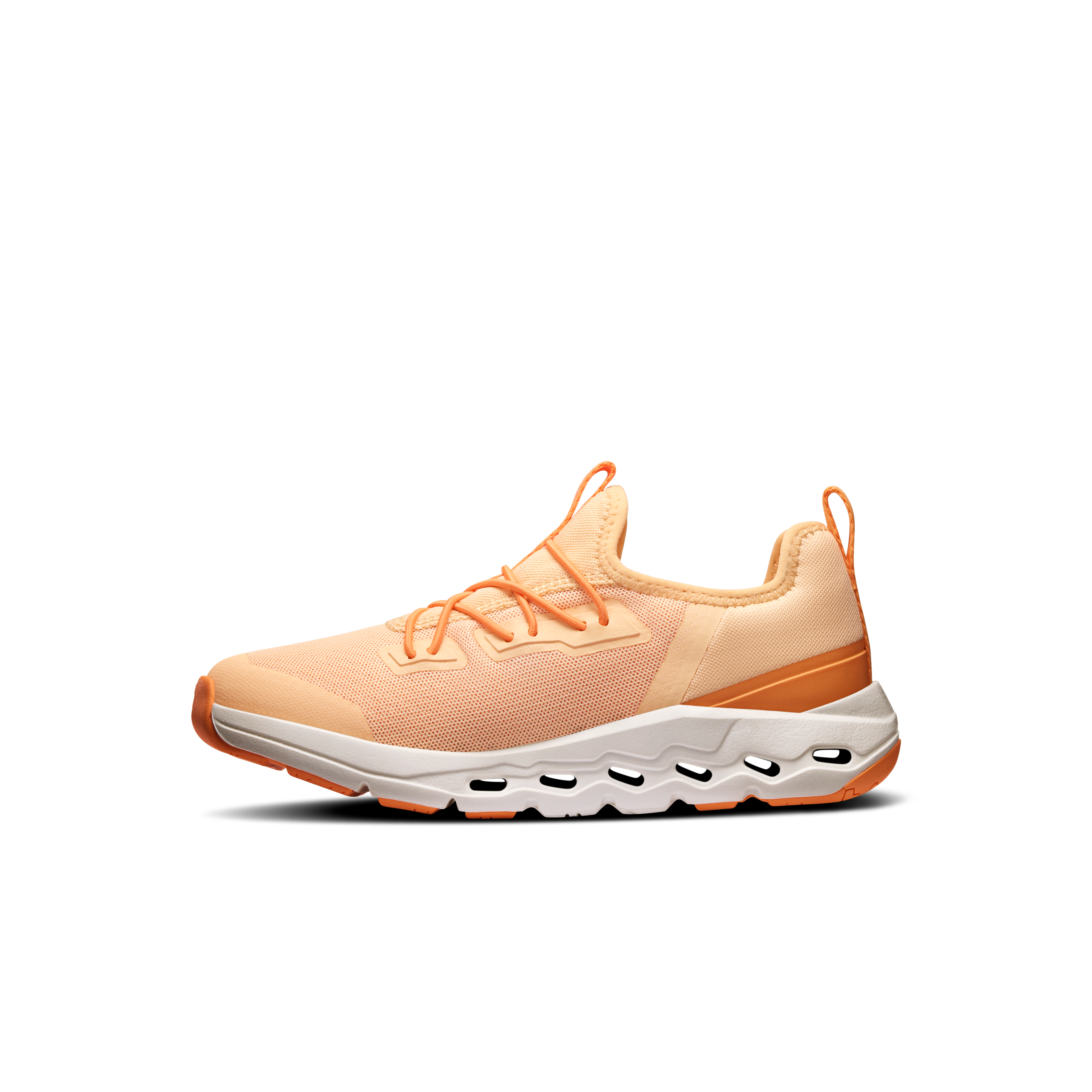 On Cloudleap Tangerine & Blonde Kids Active life Shoes