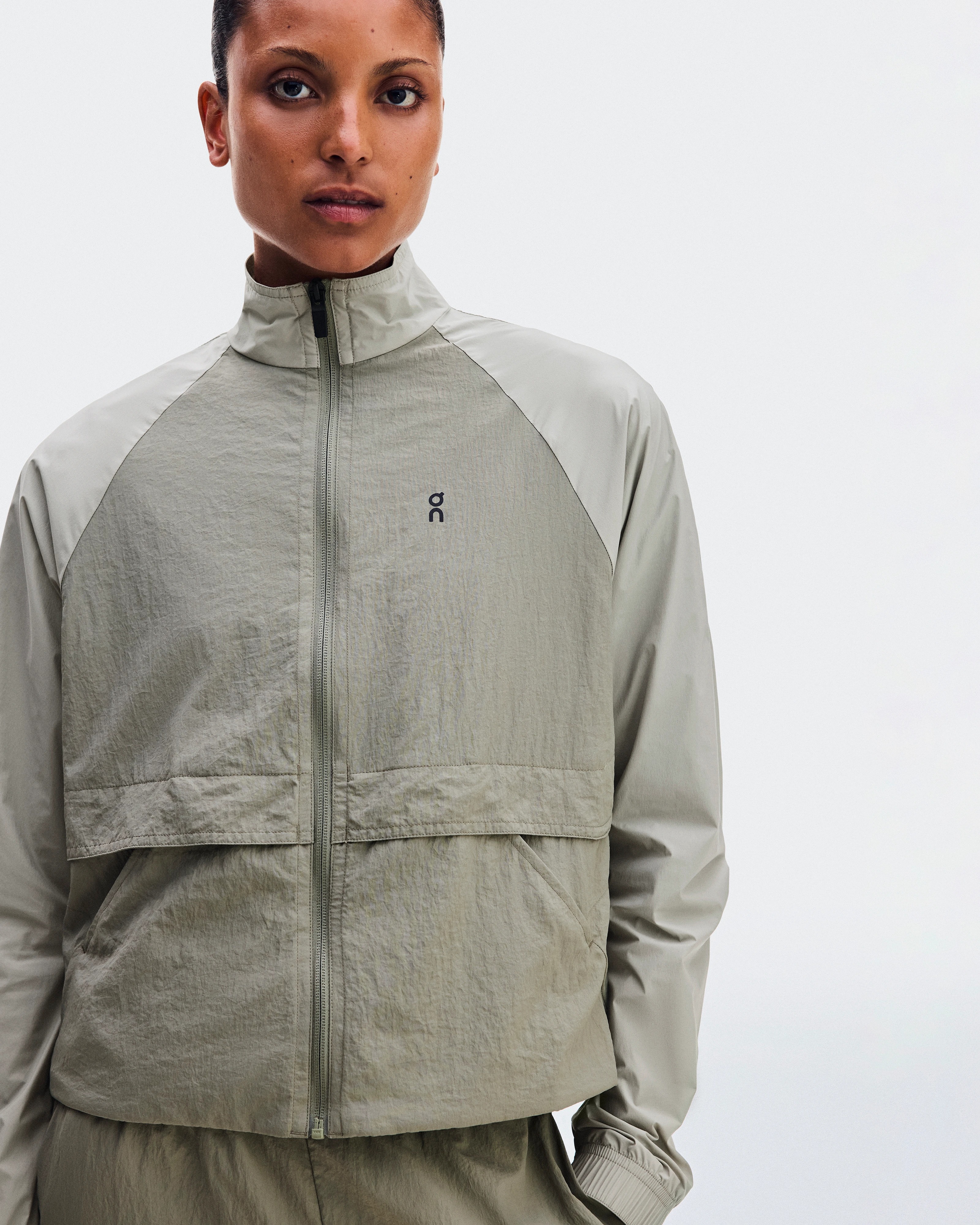On All-Day Track Jacket Vetiver & Brume Women Track