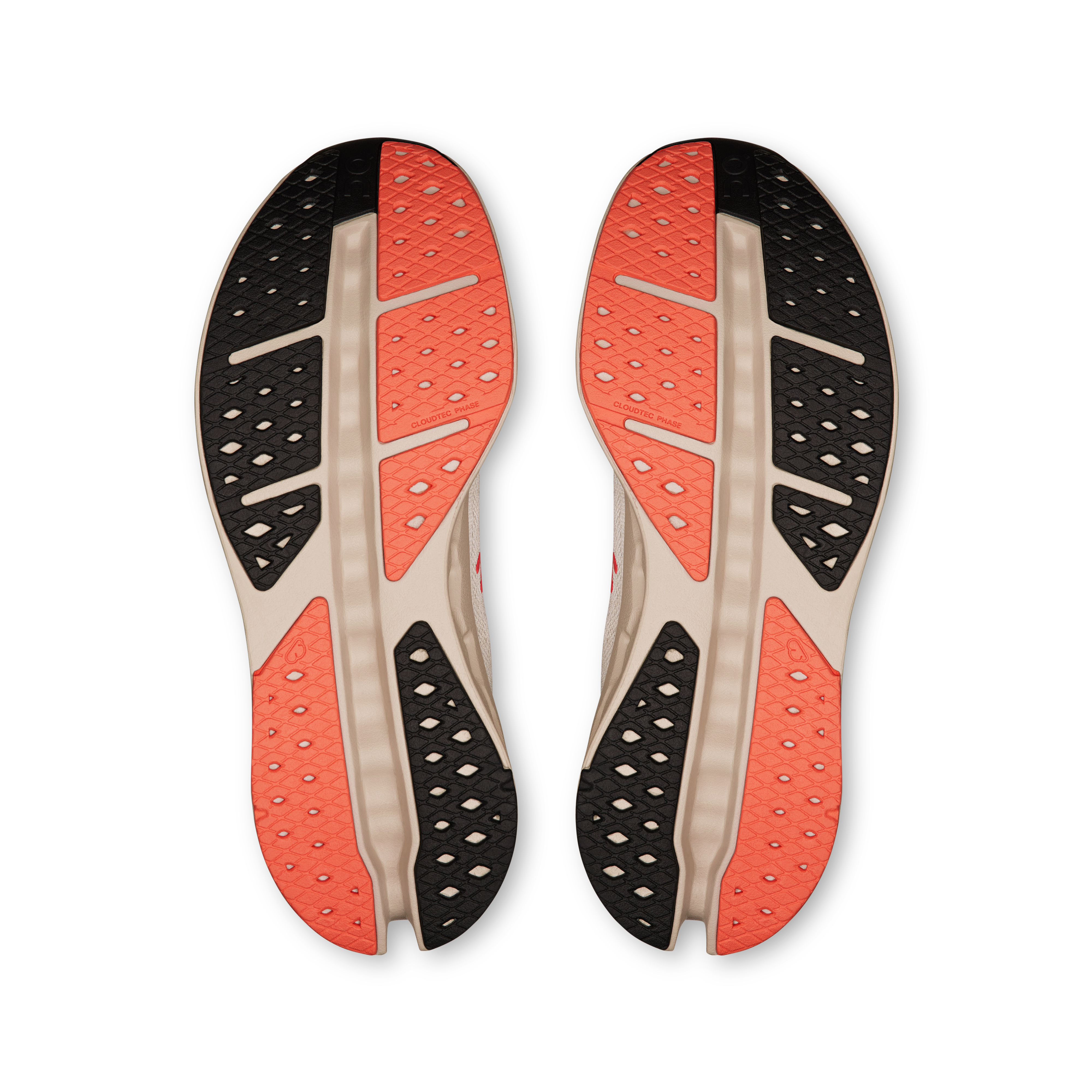 On Cloudsurfer Max Ivory & Salmon Women Road running Shoes