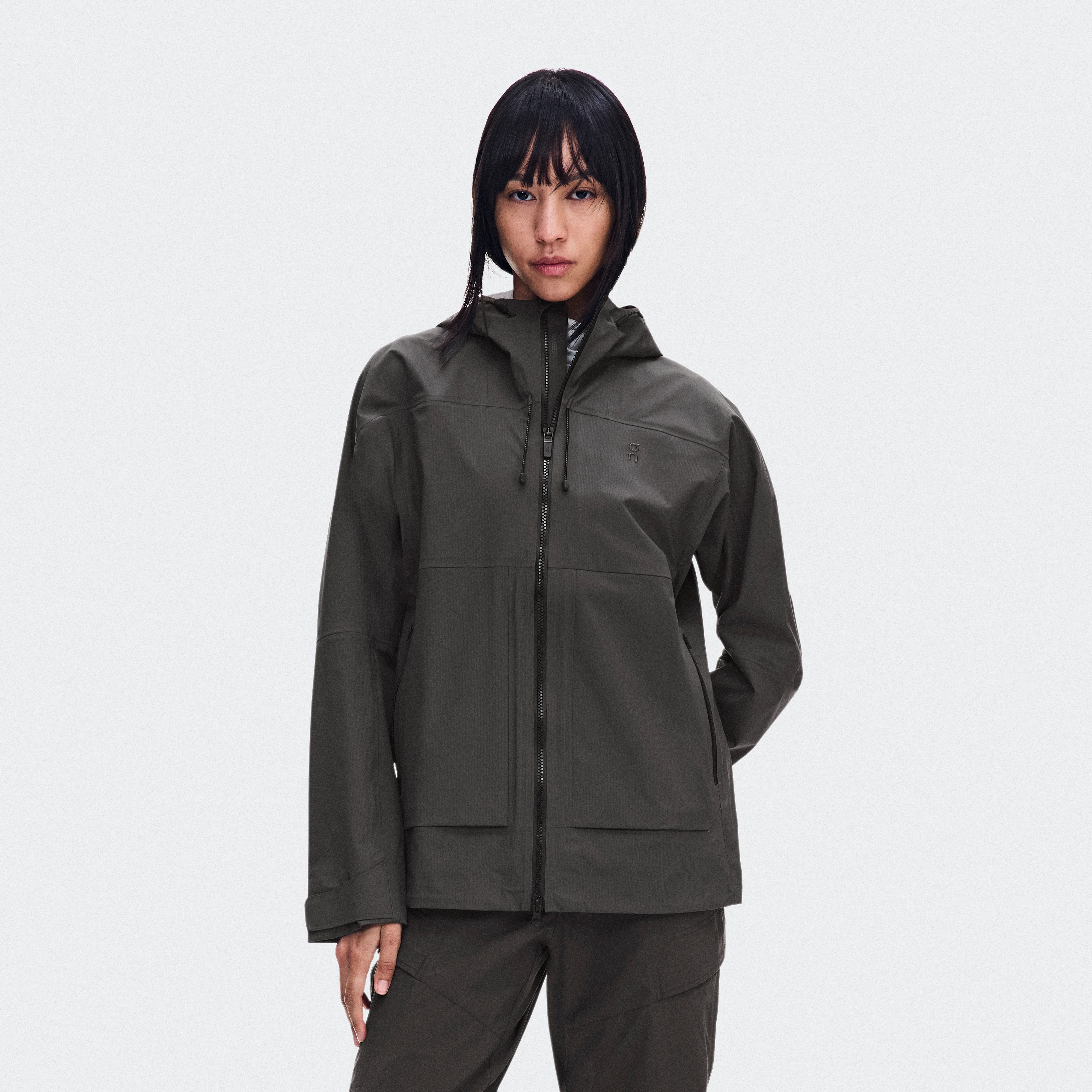 On Ascent Jacket Espresso Women – Hiking, outdoor exploration Jackets Hiking
