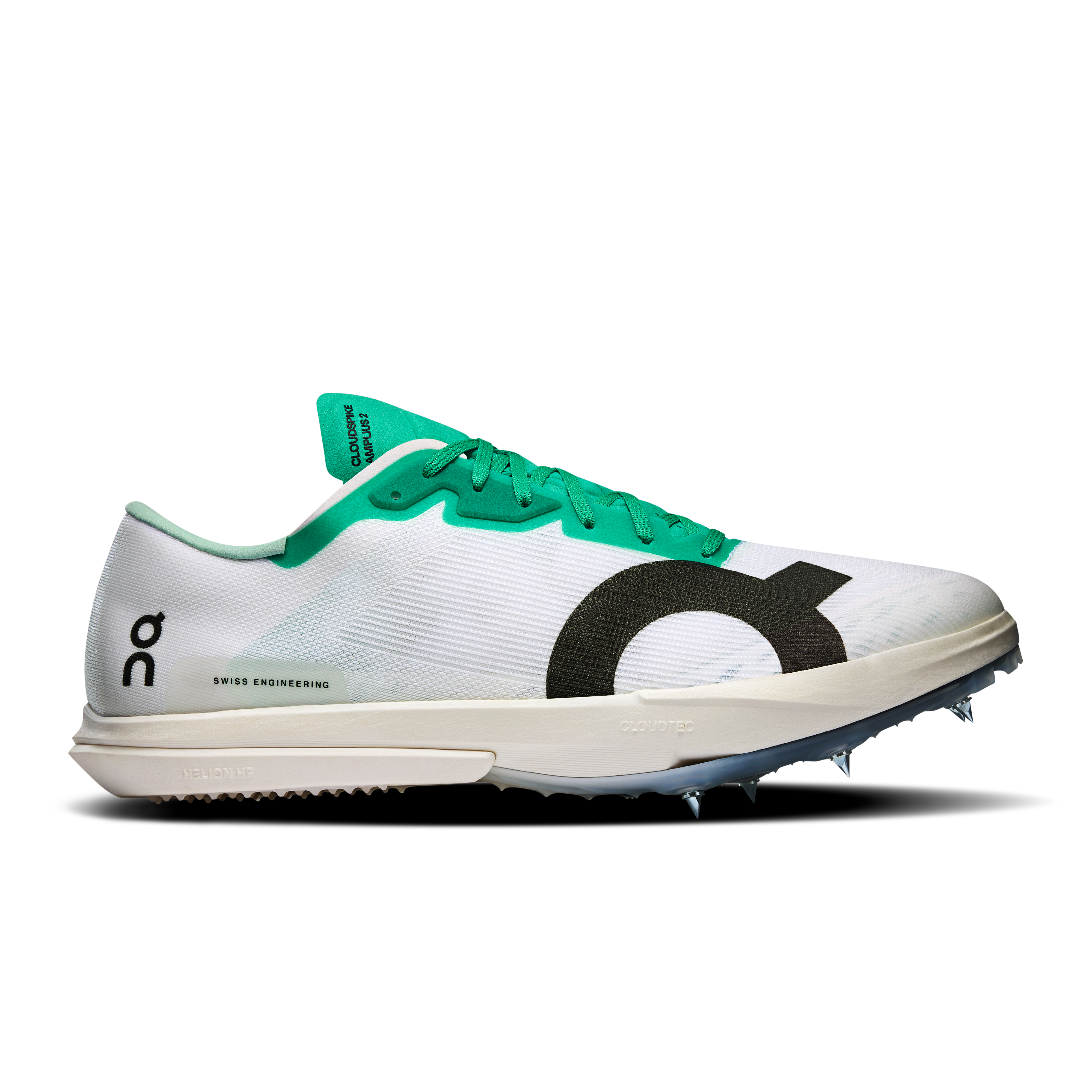 Cloudspike Amplius 2 Track & Field Shoe in Mint/White
