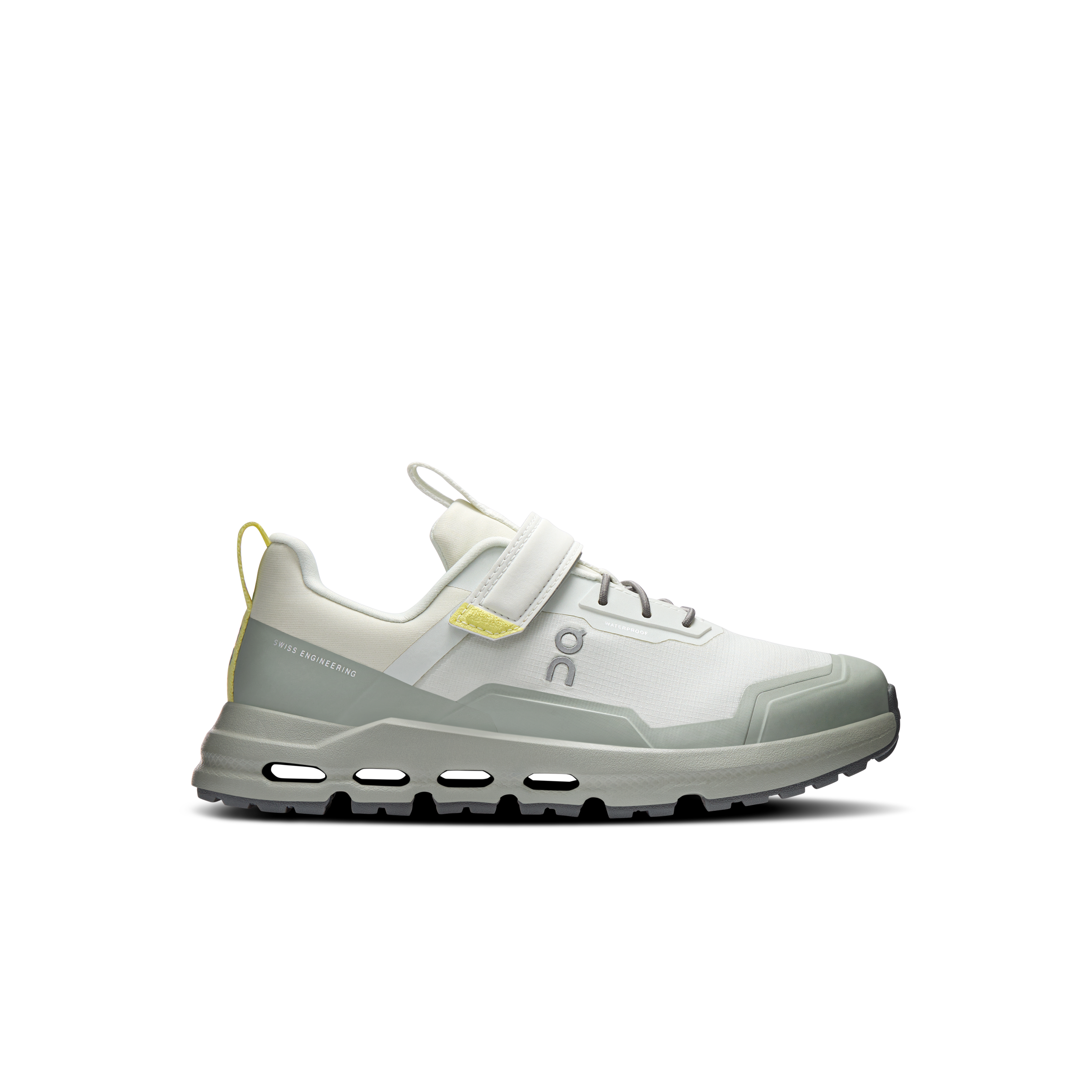 On Cloudhero Waterproof Iceberg & Limelight Kids – Outdoors, waterproof, 4-8 year olds Shoes
