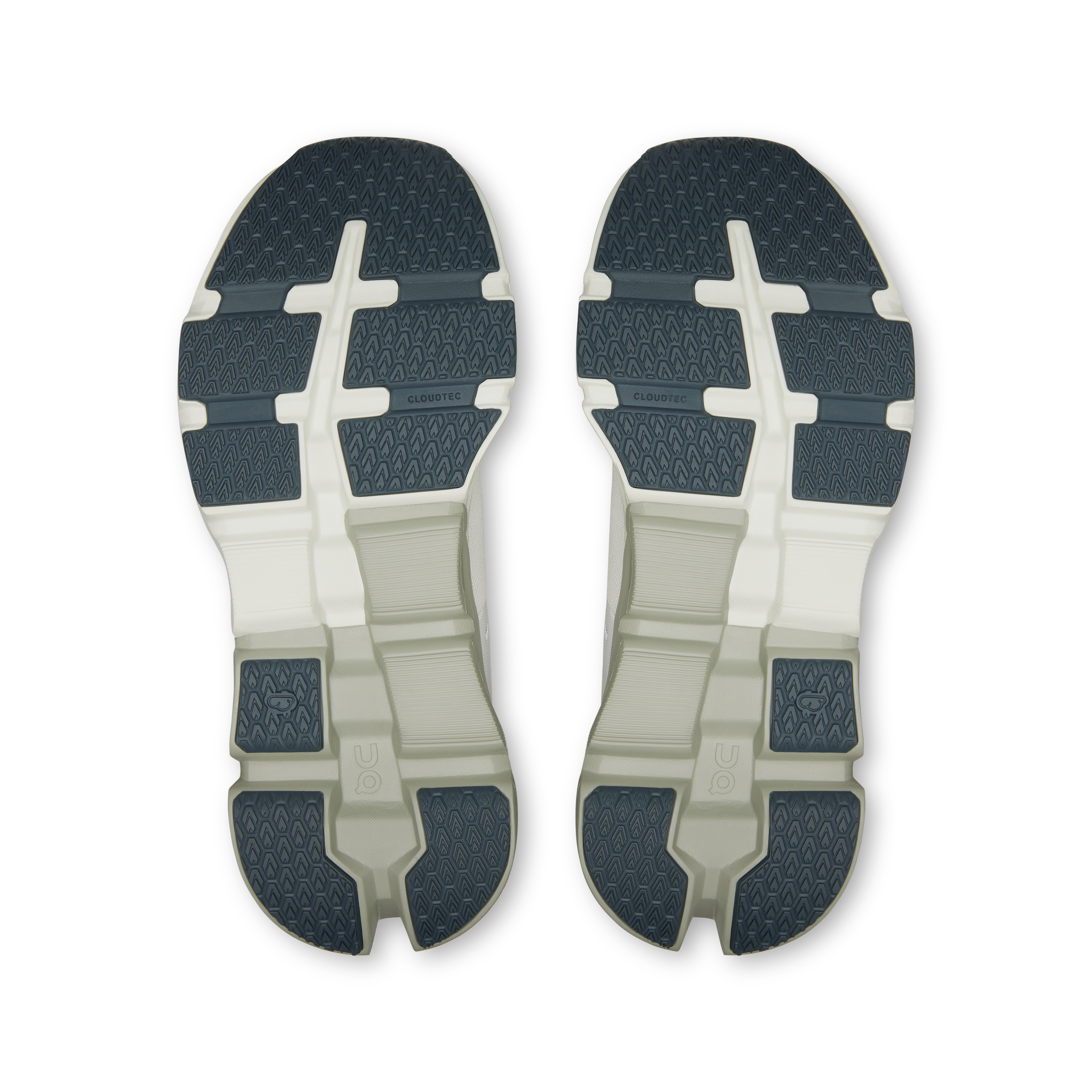 On Cloudflyer 5 Ivory & Tin Women Road running Shoes