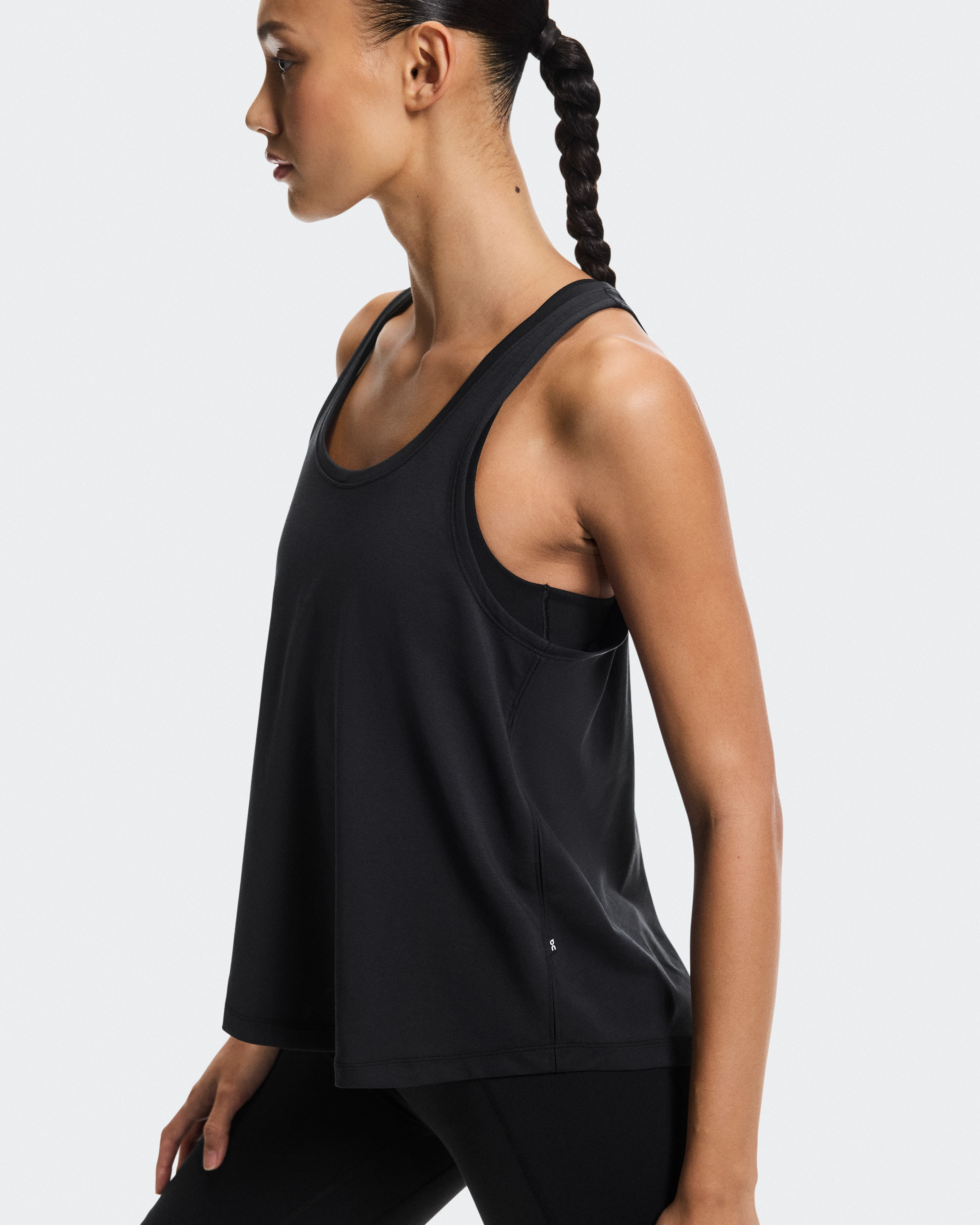 On Focus Tank Black Women Tops and t-shirts