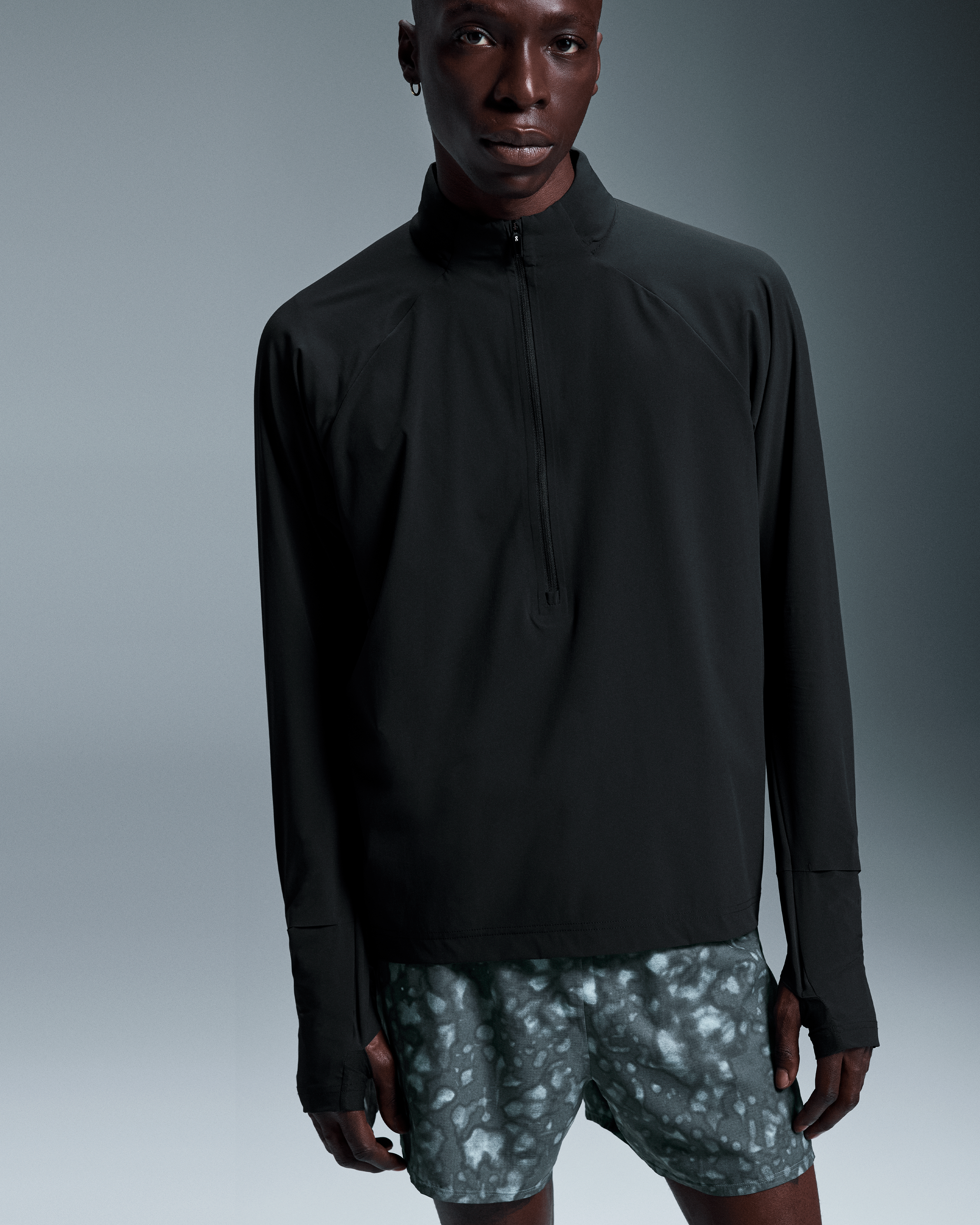 On Trail Breaker Black Men Tops and t-shirts