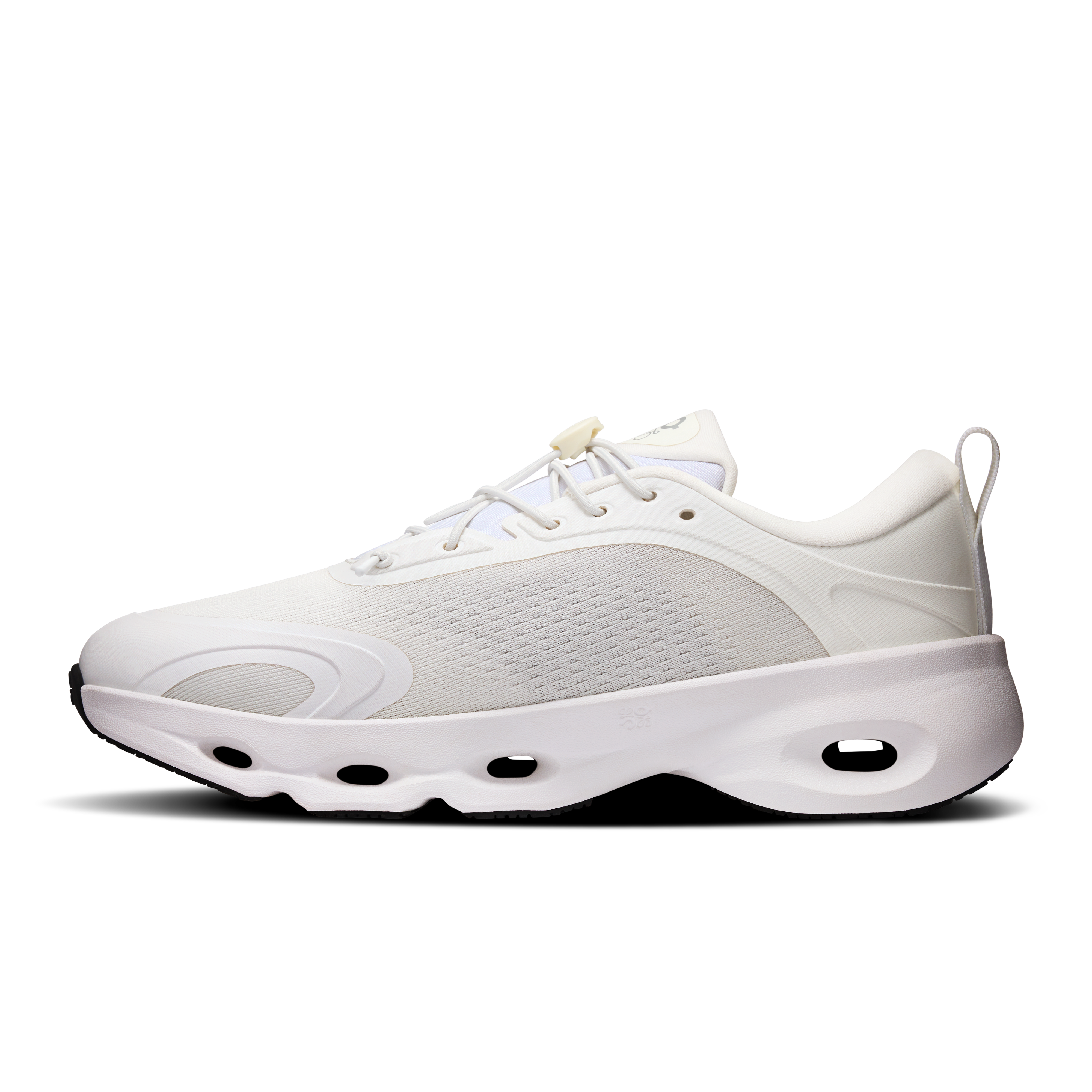 On Cloudsolo LOEWE White & Light Grey Women Active life Shoes