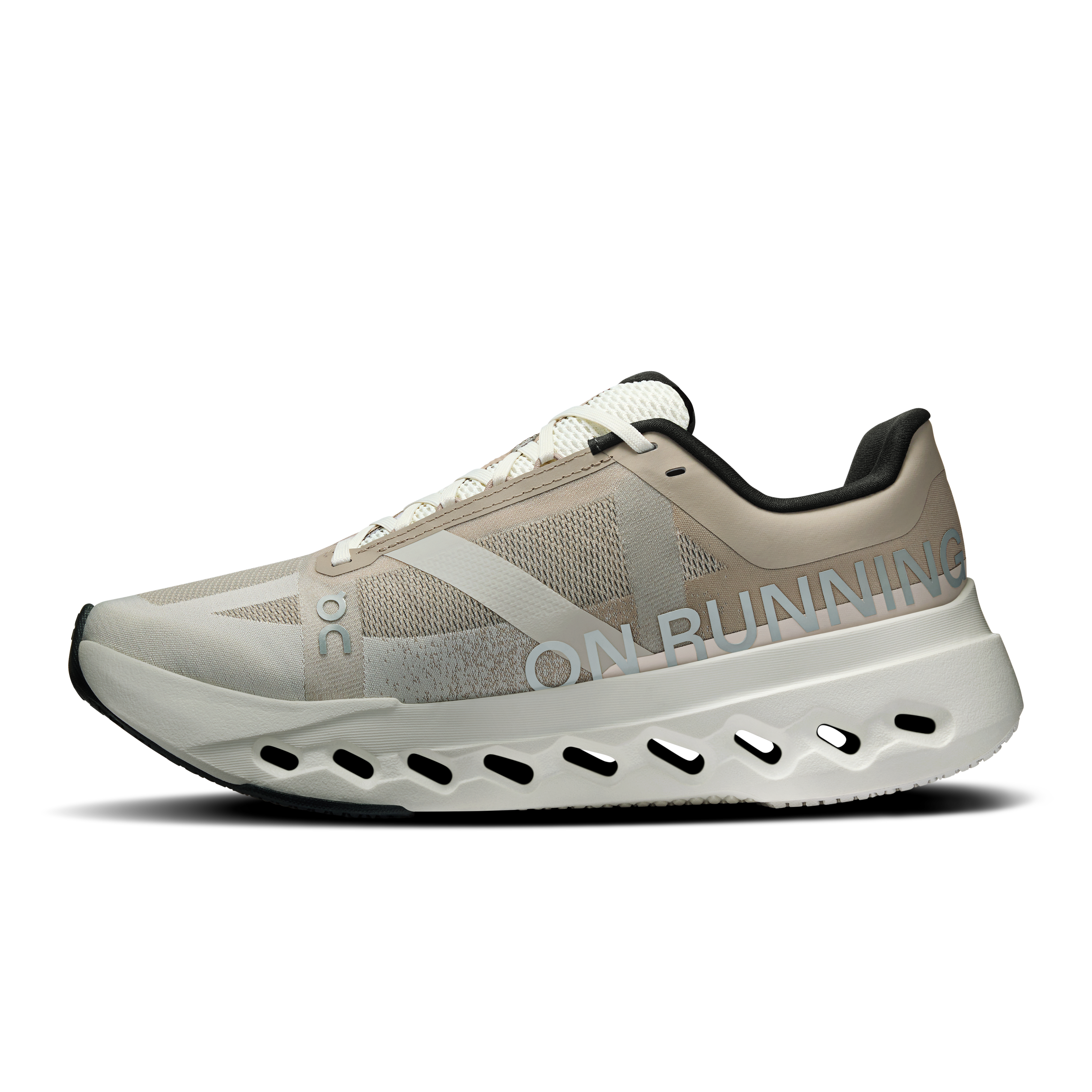On Cloudsurfer Next Fog & Ivory Women Road running Shoes