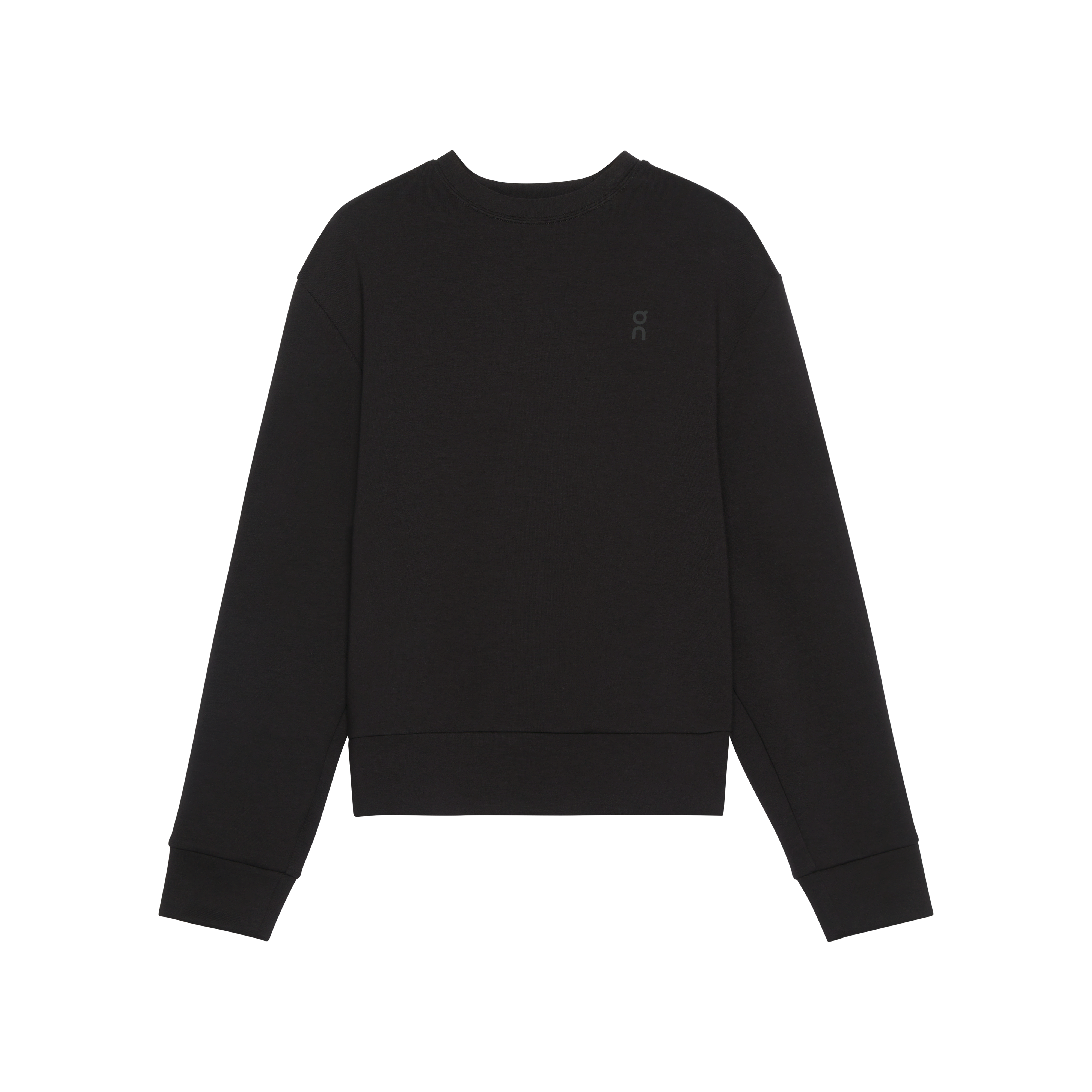 Focus Tech Crew Hoodie in Black