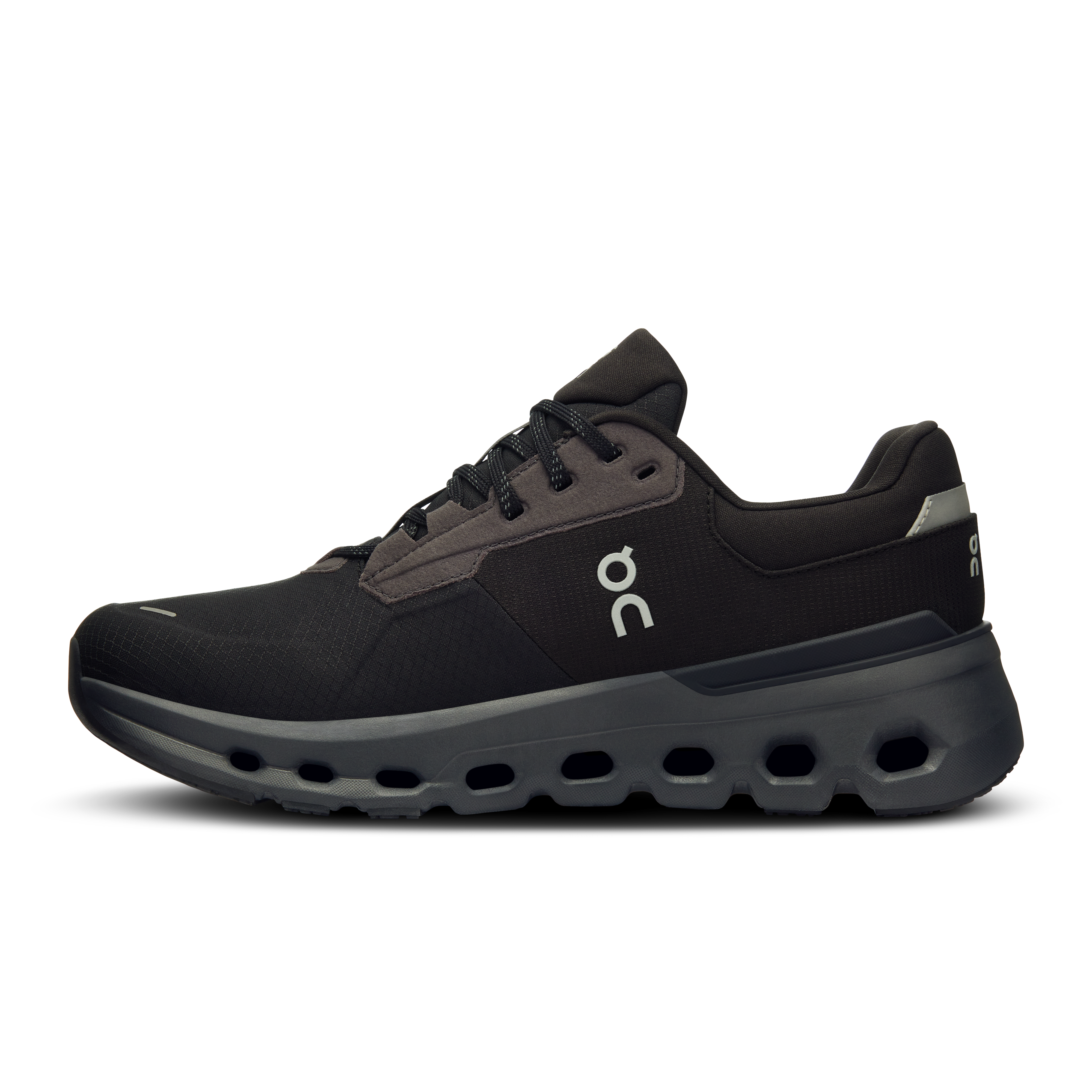On Cloudrunner 2 Waterproof Magnet & Black Women Road running Shoes