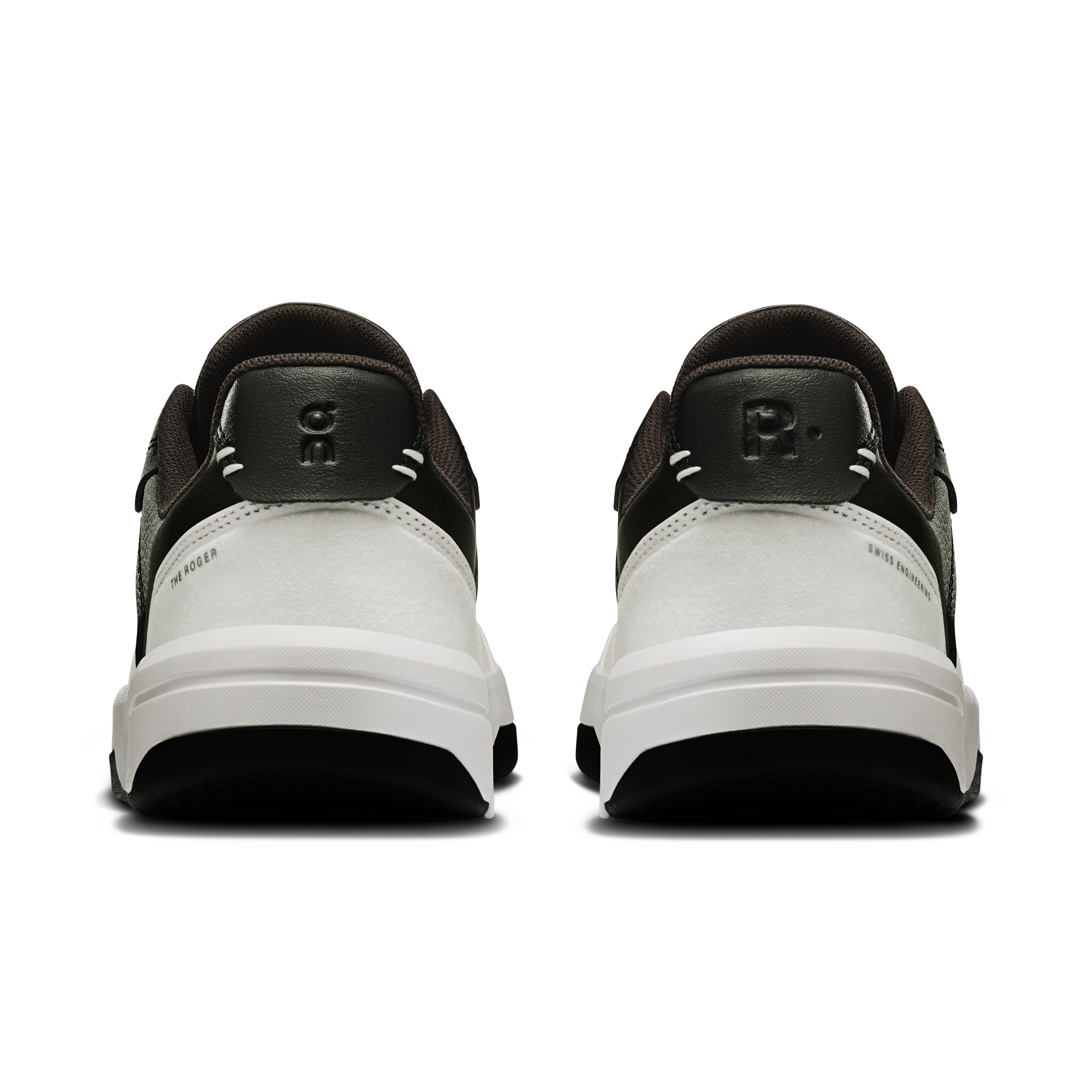 On THE ROGER Clubhouse White & Black Women Tennis Shoes