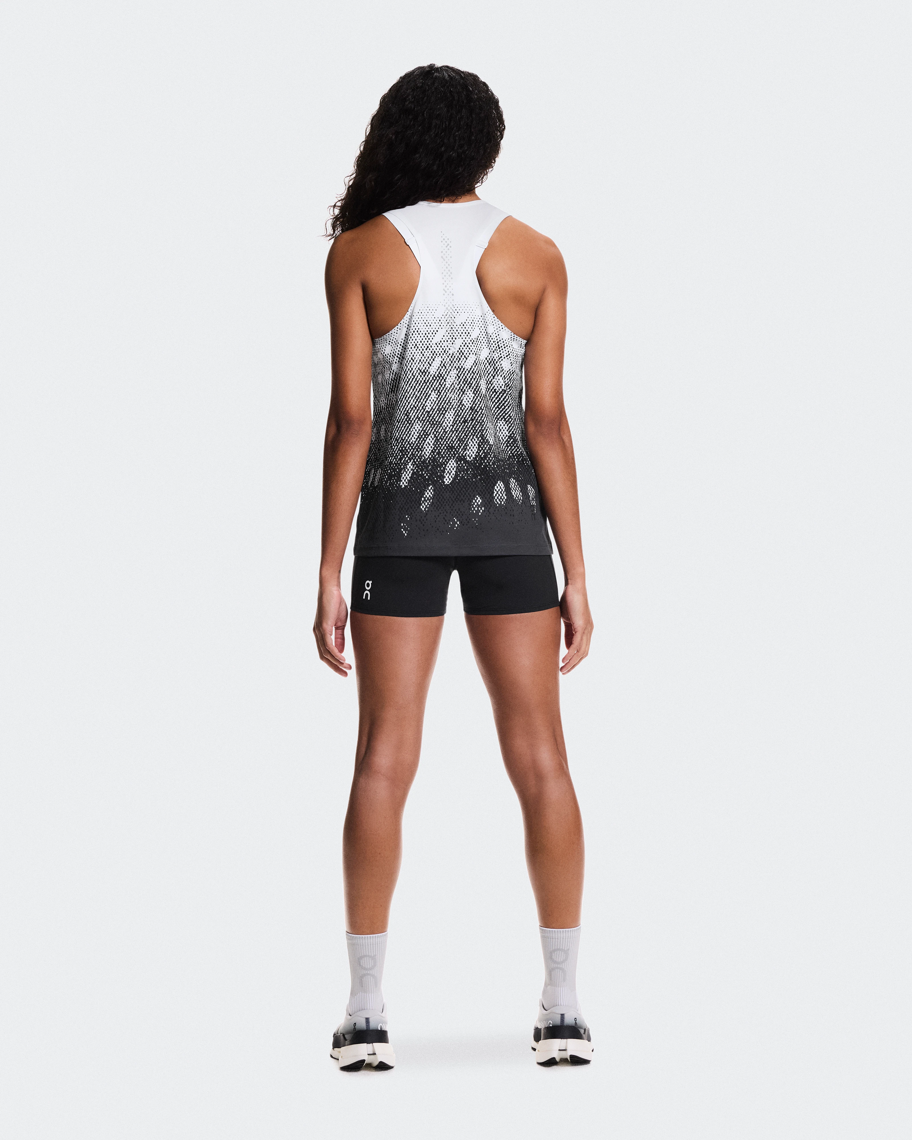 On Zero Singlet White & Iron Women Tops and t-shirts