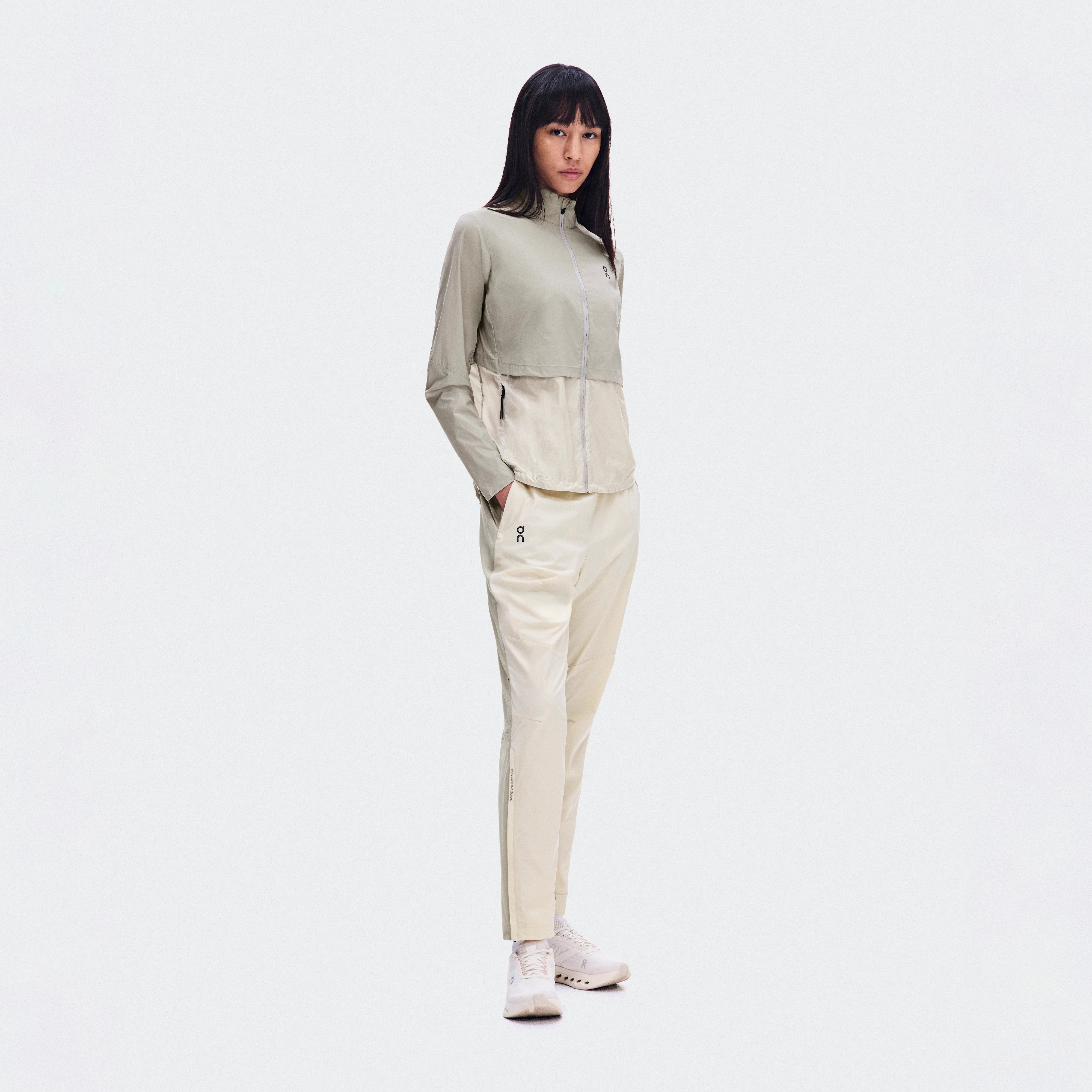 On Weather Pants Hare & Brume Women – Cool weather performance running, training Pants