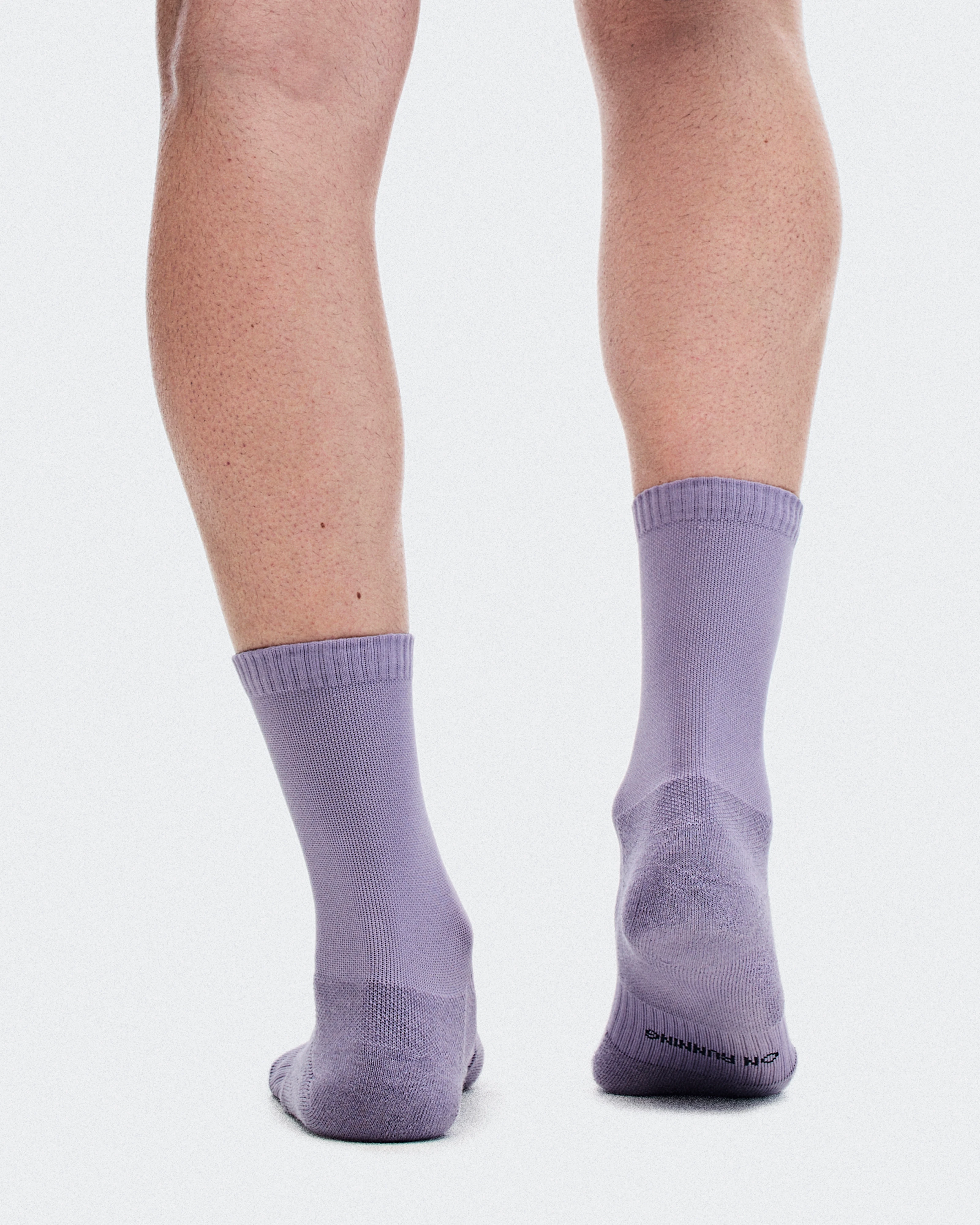 On Core Run Sock High 2P Foxglove & Mallow Unisex Socks