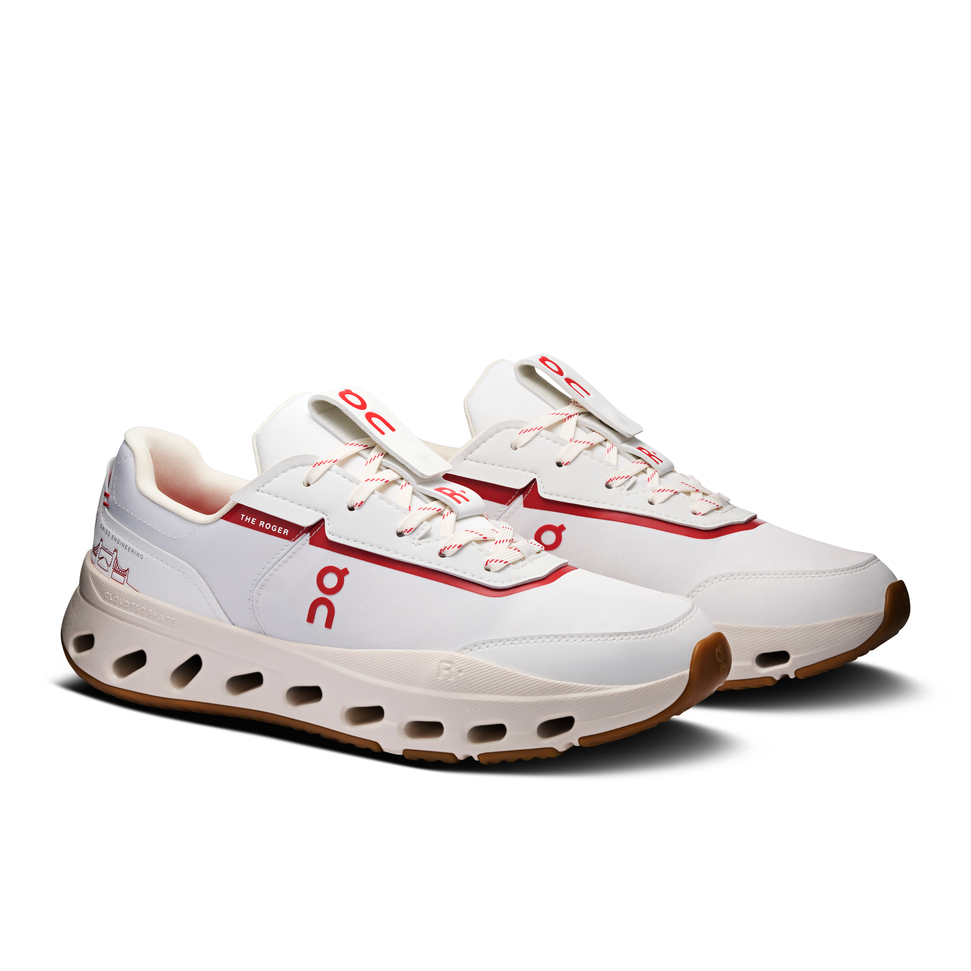 On THE ROGER Wildcard LC White & Robin Women Active life Shoes