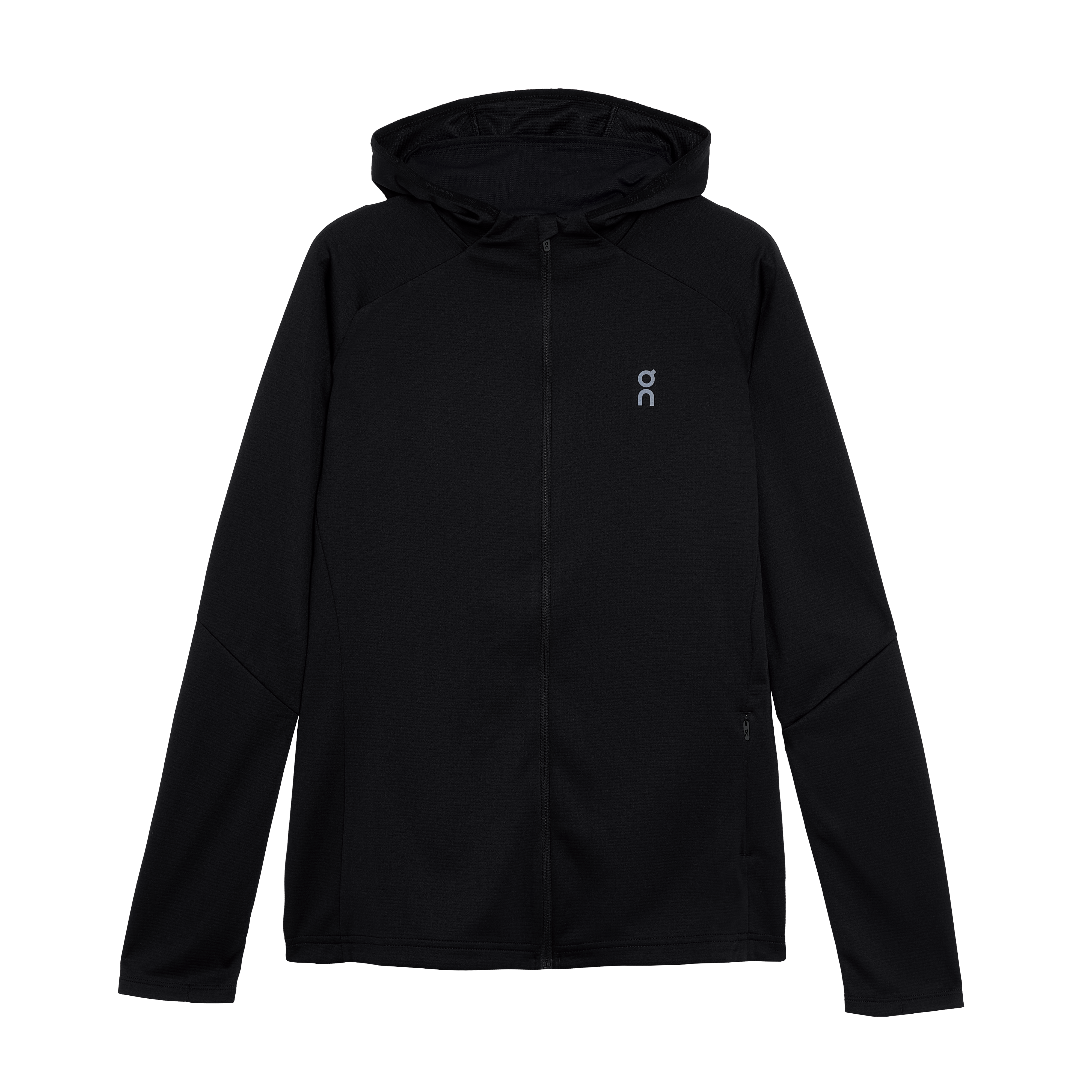 Climate Zip Hoodie in Black