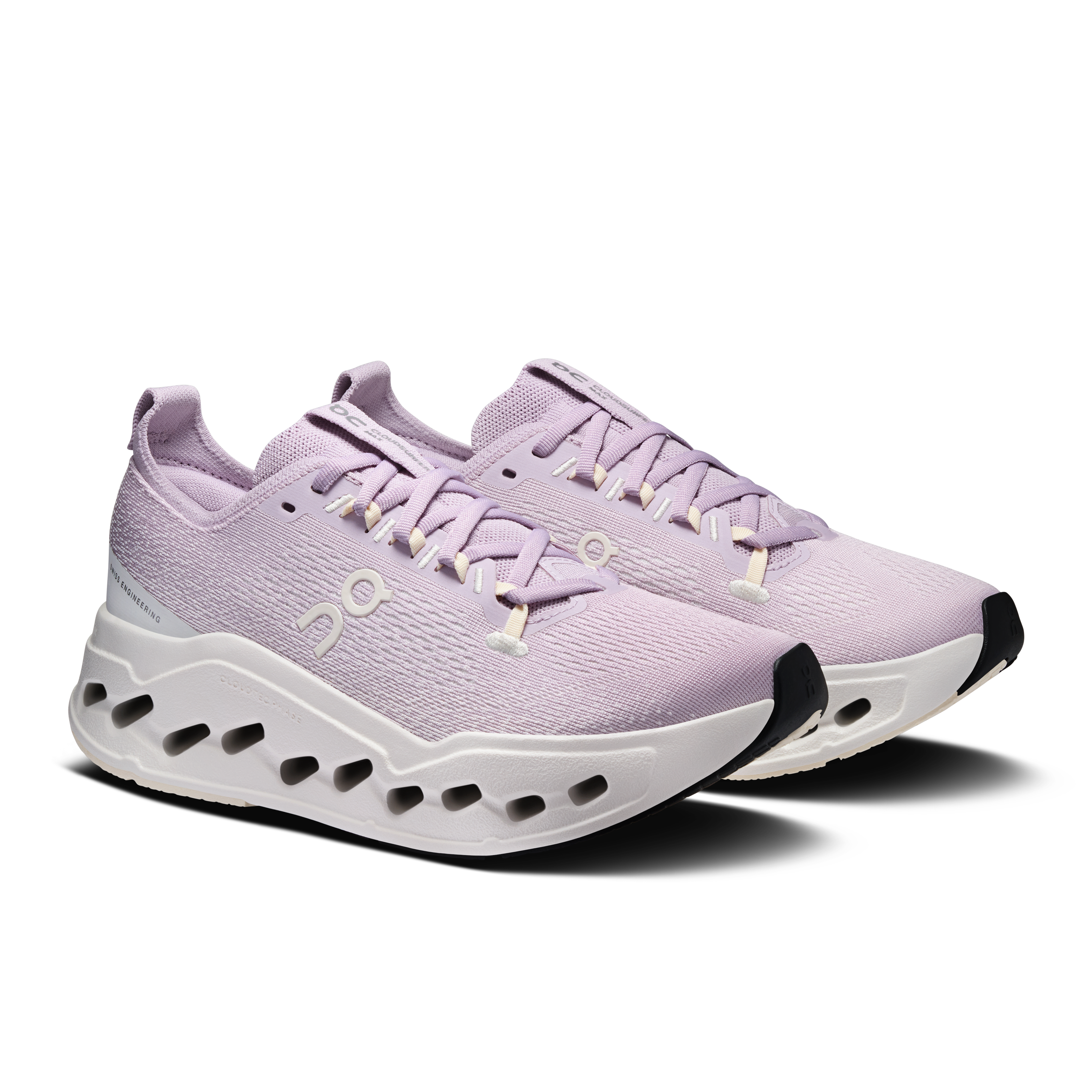 On Cloudsurfer Max Foxglove & Ivory Women Road running Shoes
