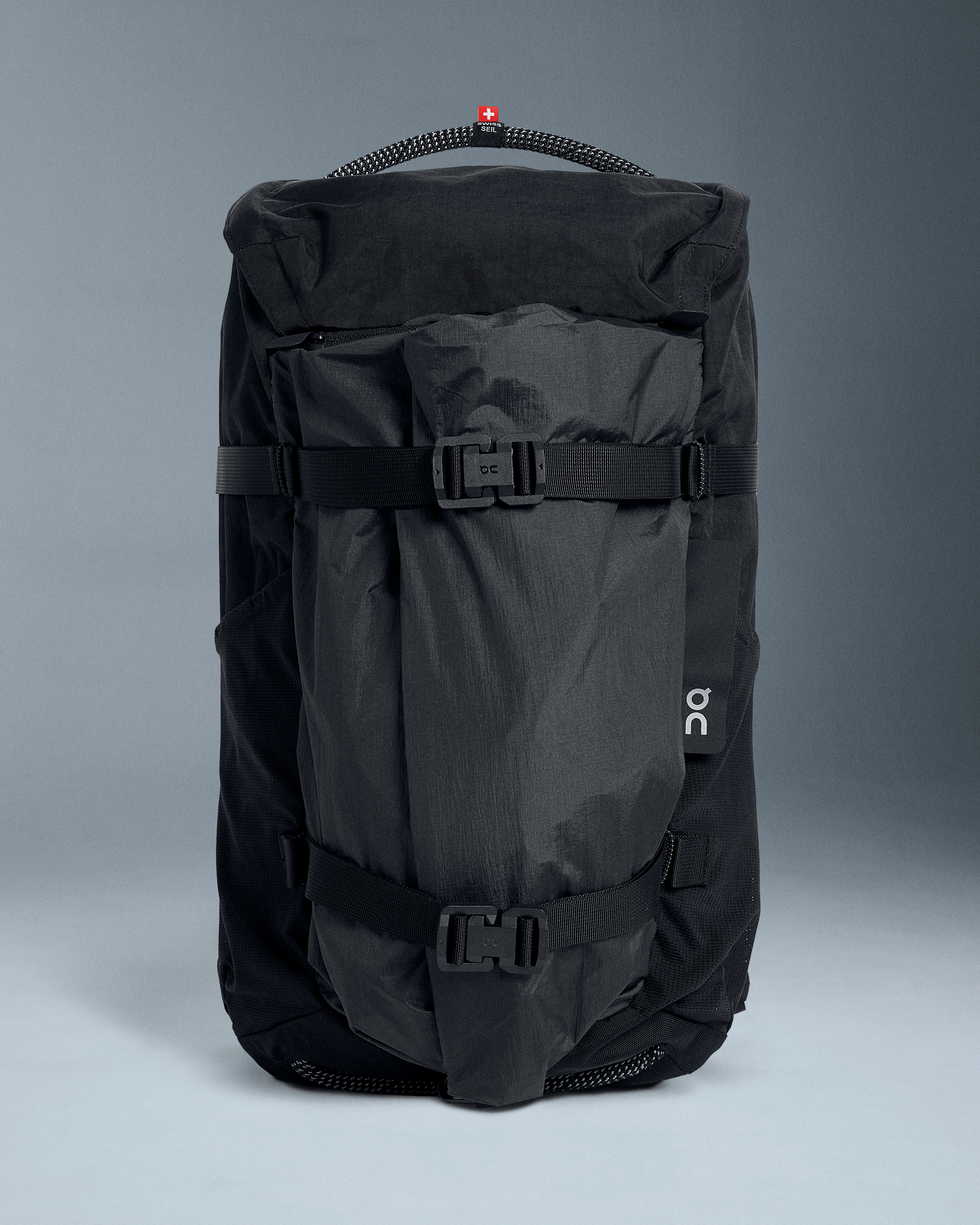 On Speed Pack 24L Elite Black & Magnet Unisex Bags