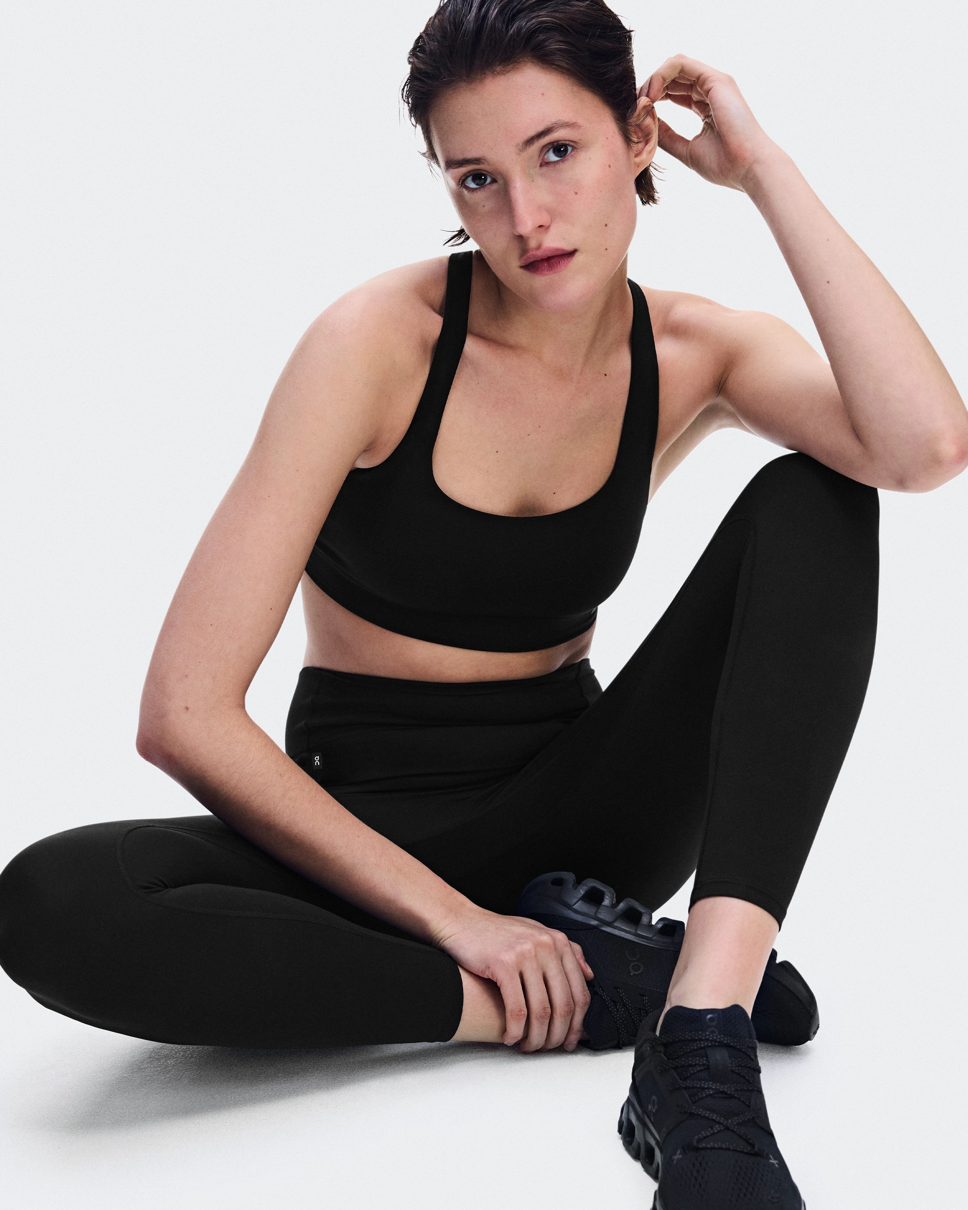 On Studio Leggings 7/8 Black Women Tights