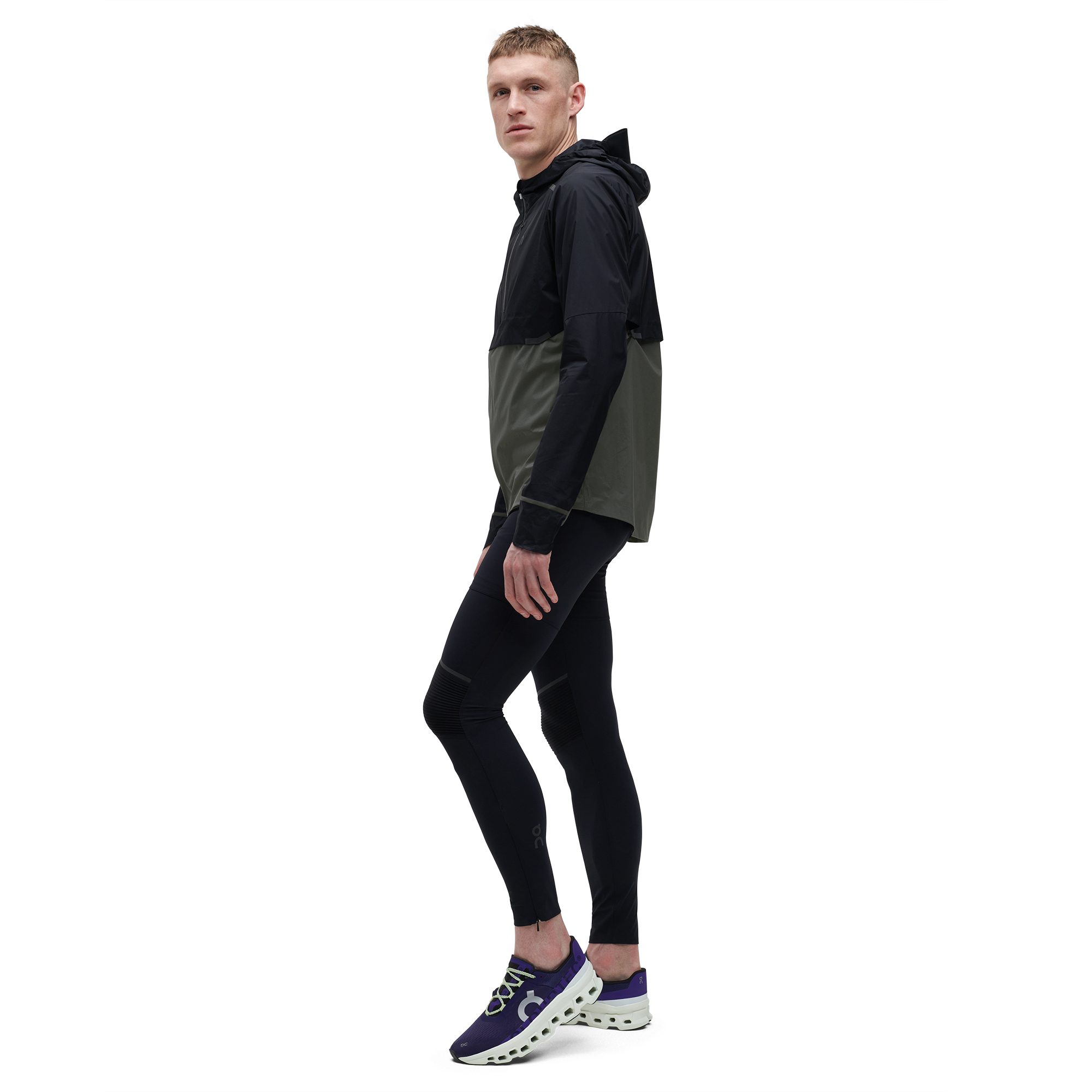 On Weather Jacket Black & Shadow Men Jackets
