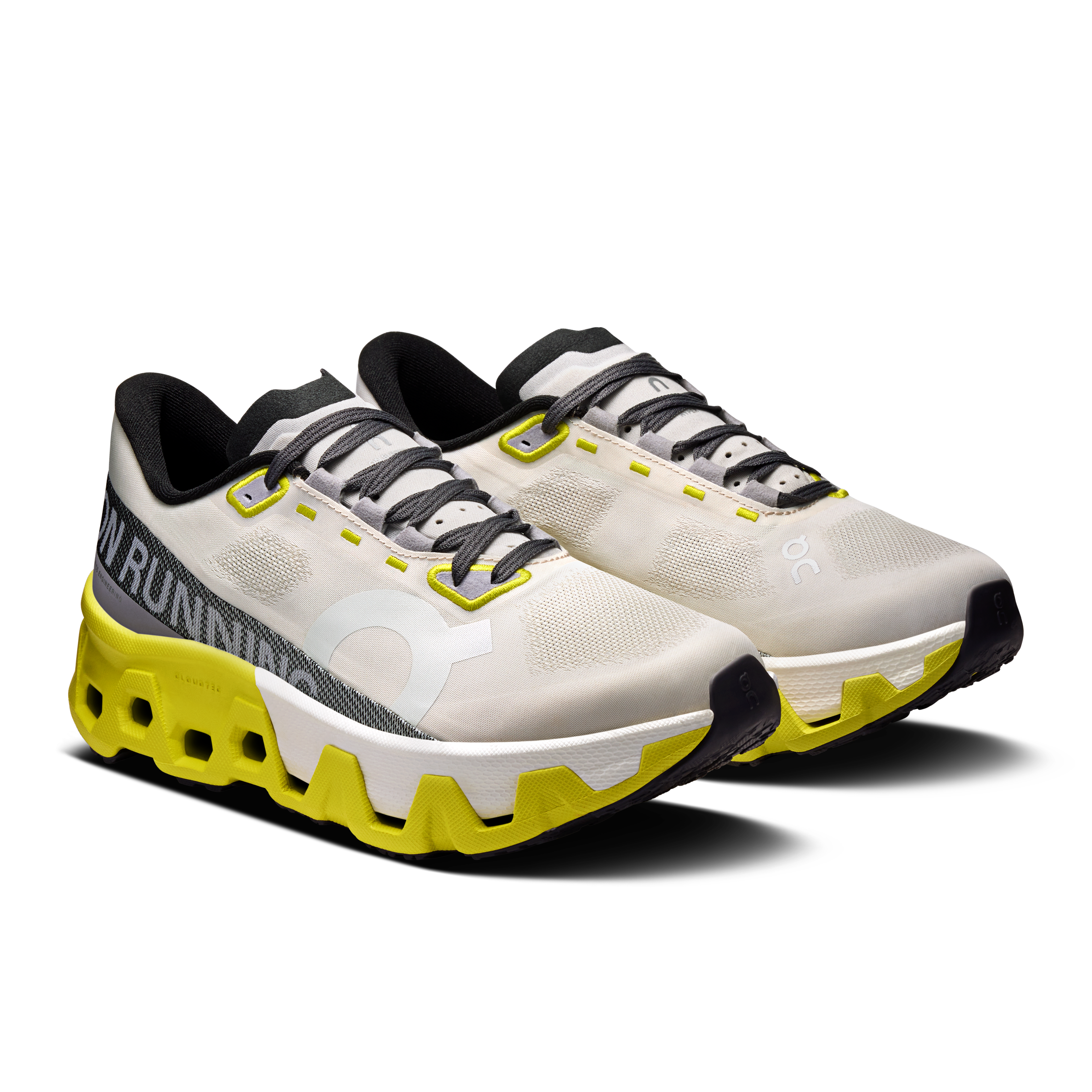 On Cloudmonster Hyper Dew & Lime Women Road running Shoes