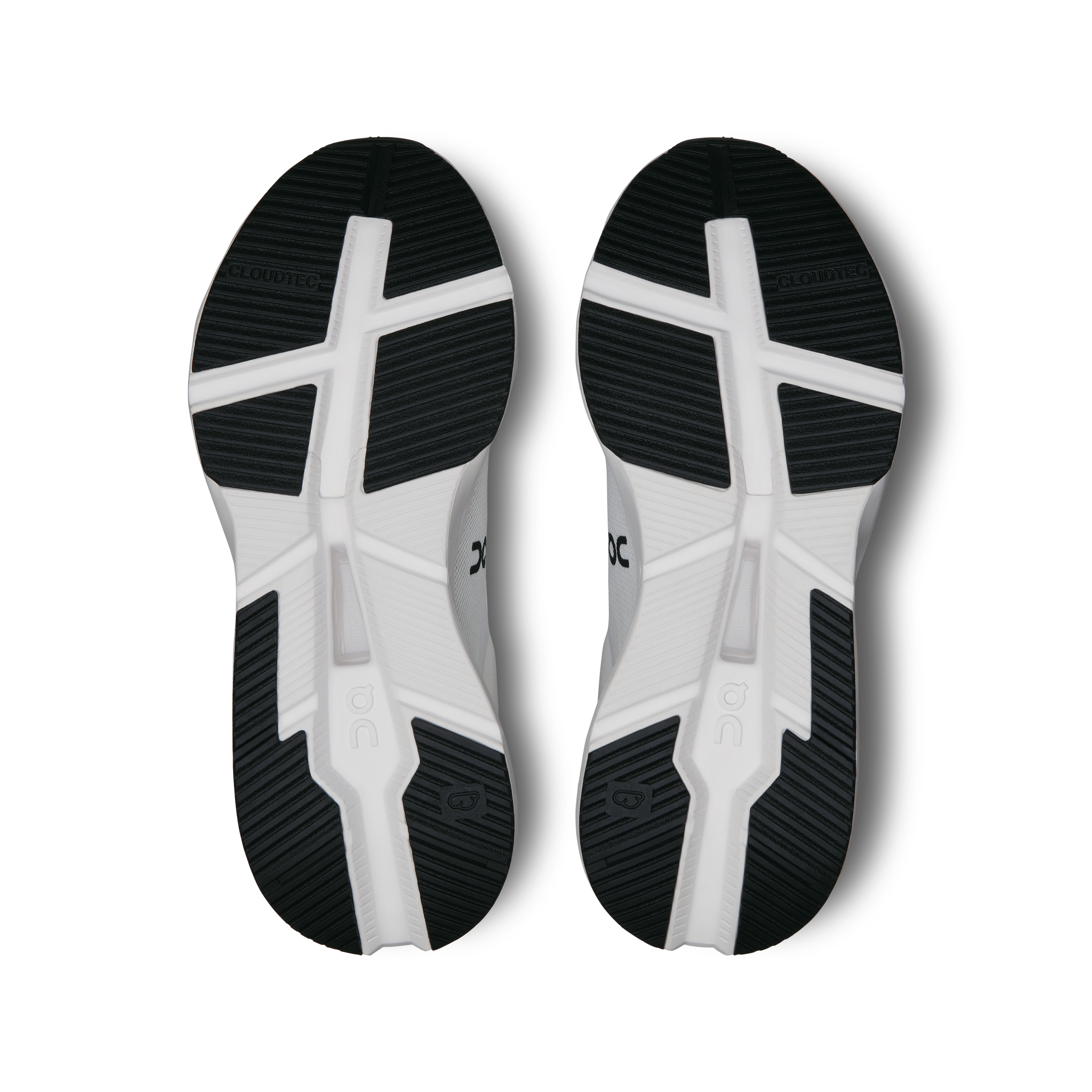 On Cloudnova X White & Black Men training_shoes Shoes
