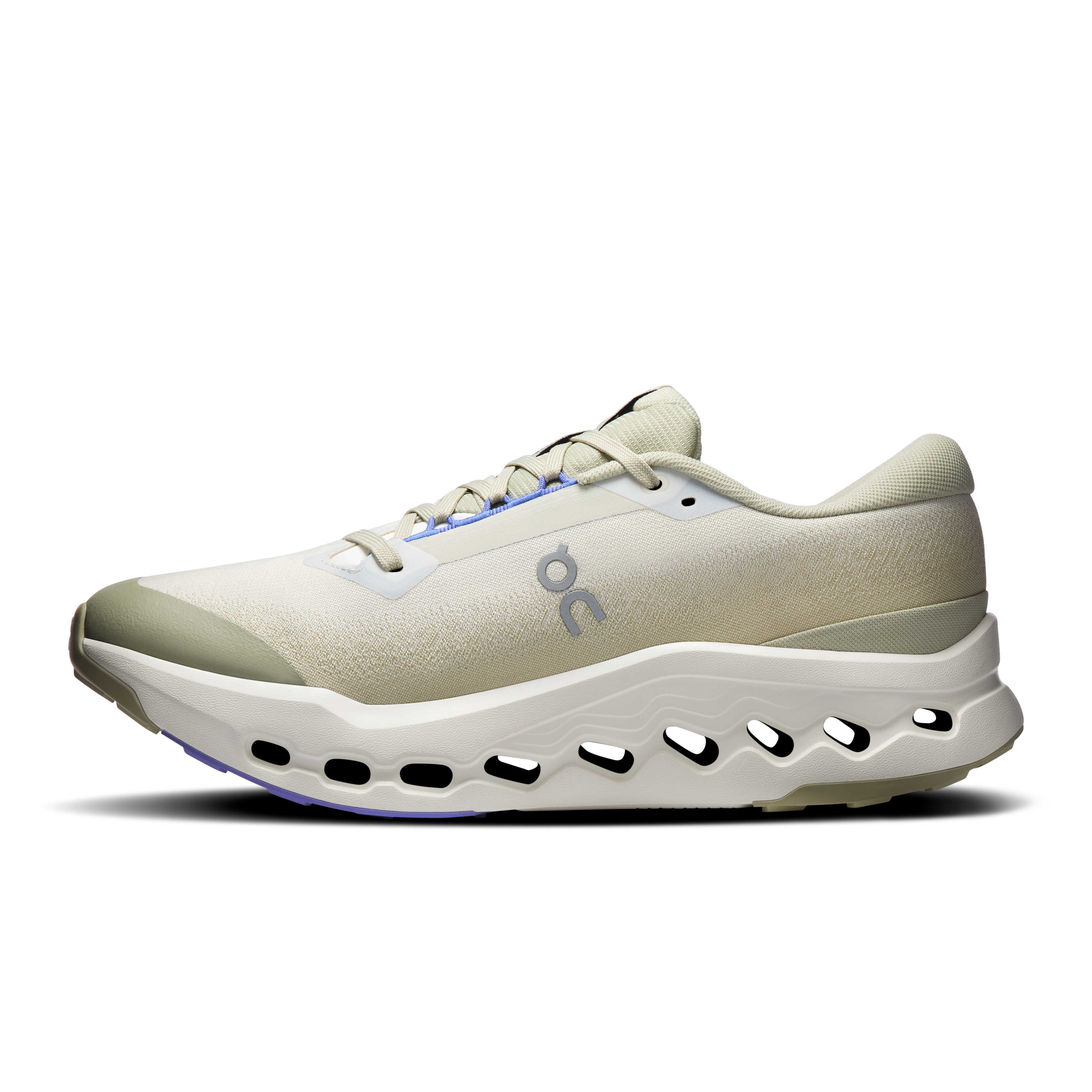 On Cloudsurfer Trail 2 Waterproof Ghost & Chalk Men Trail running Shoes