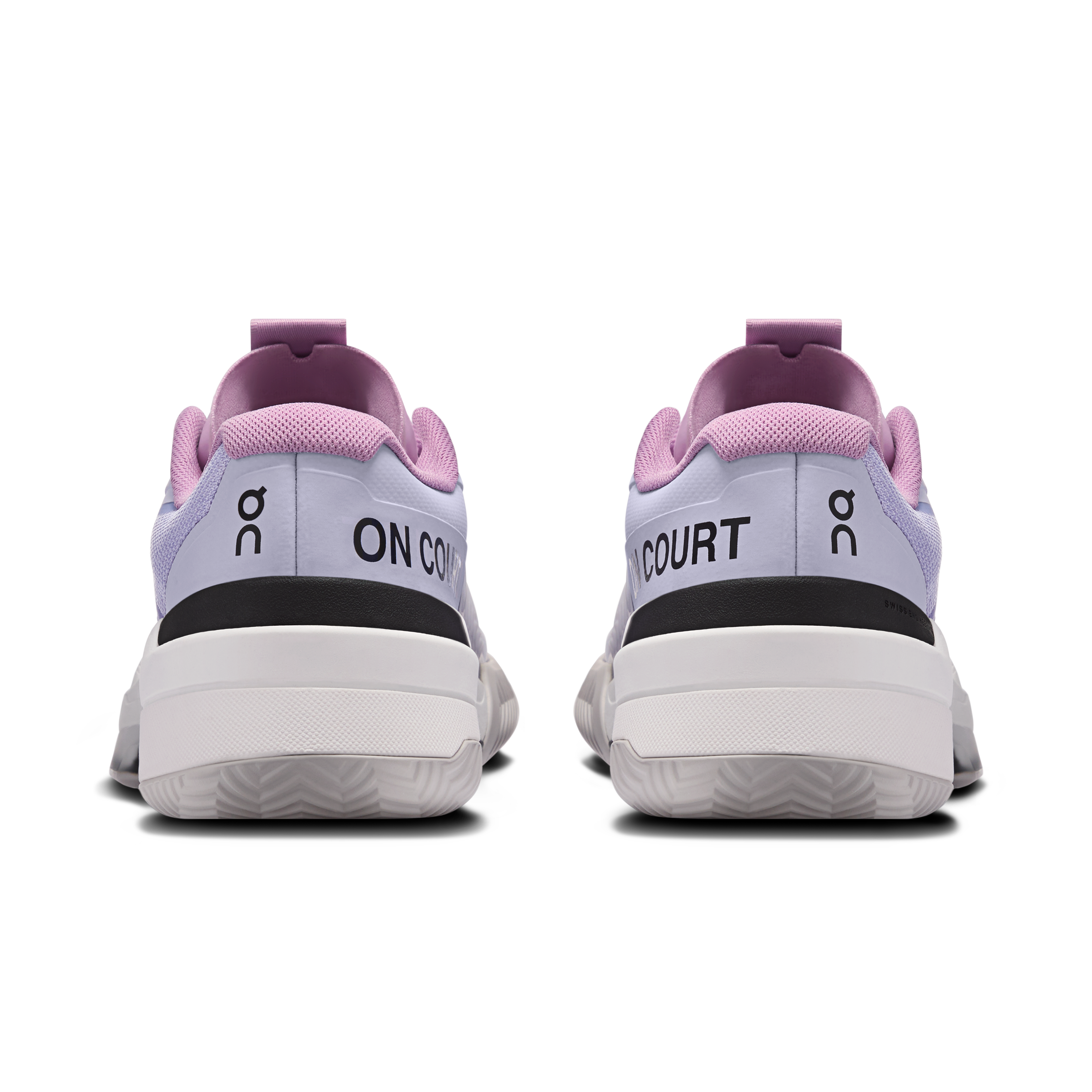 On THE ROGER Pro Fire Clay Bloom & Black Women Tennis Shoes