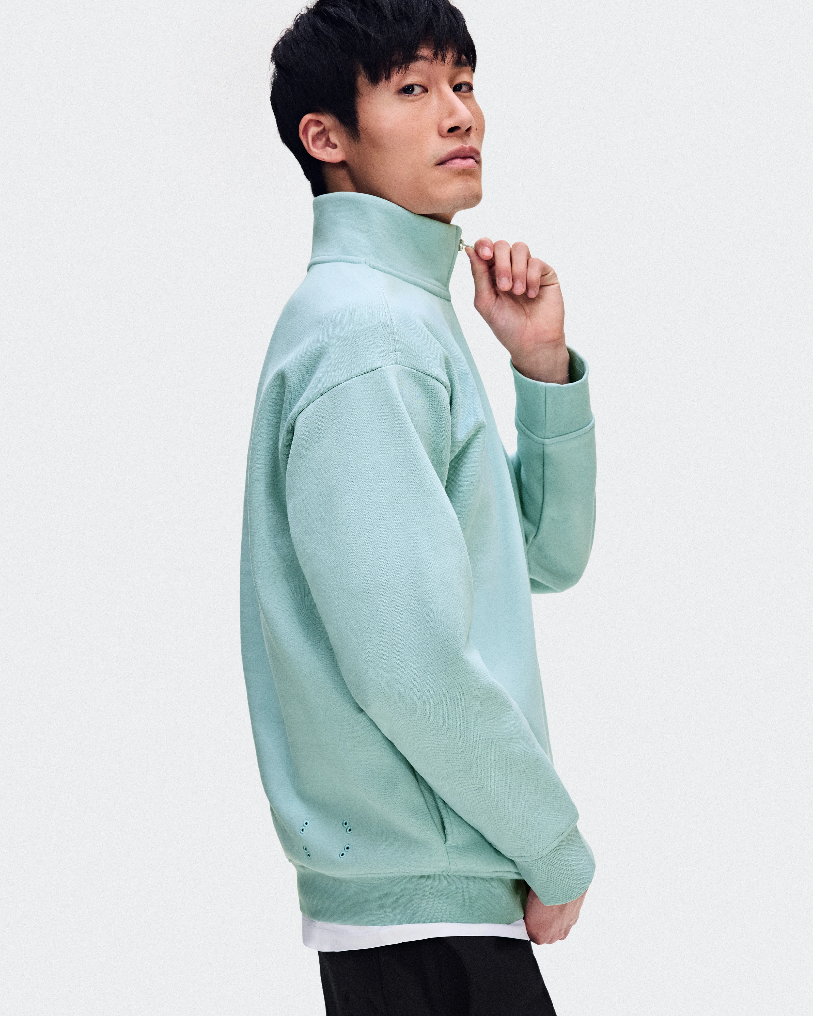 On Club Collective 1/4 Zip Brook Men Hoodies and sweatshirts