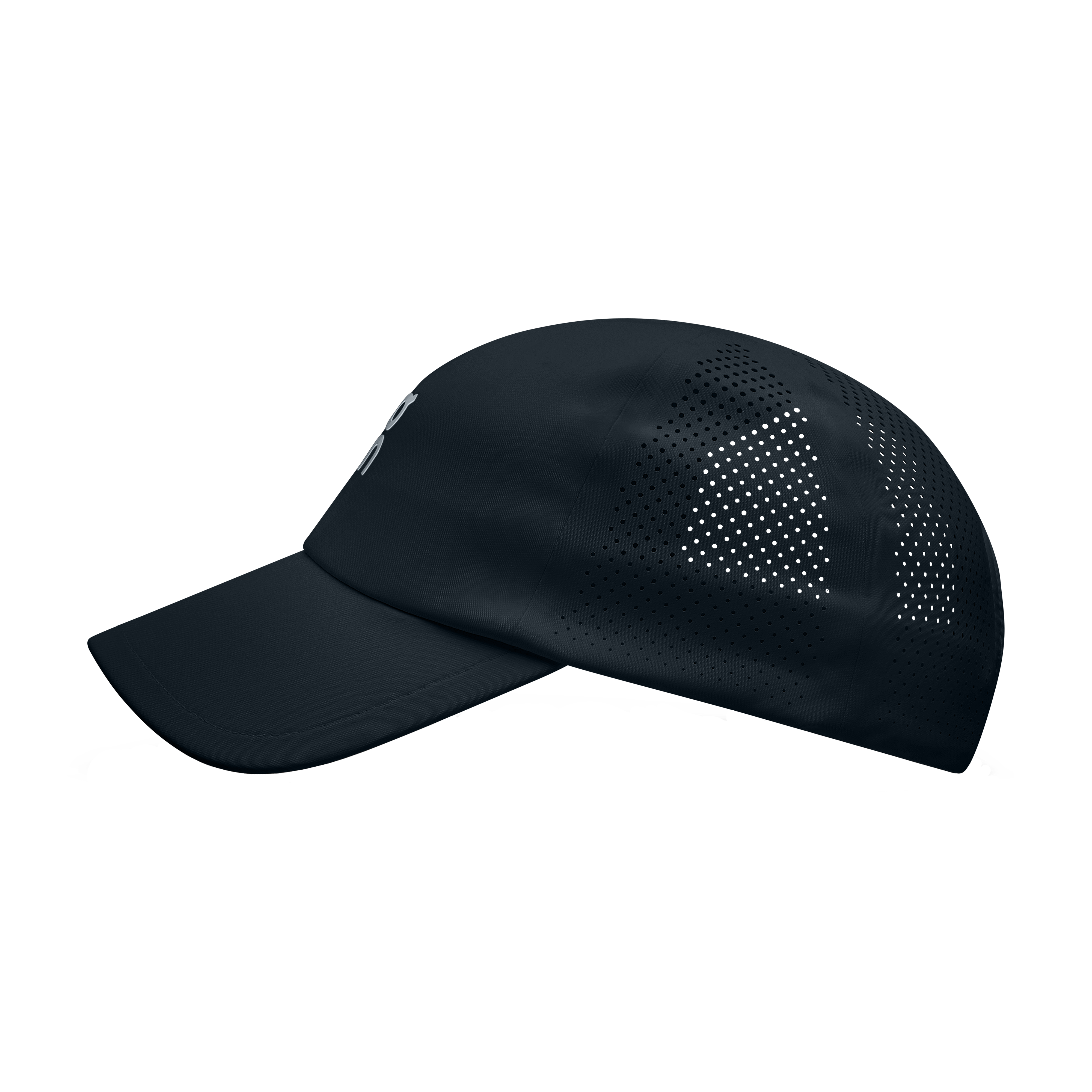 Court Cap in Black/Black