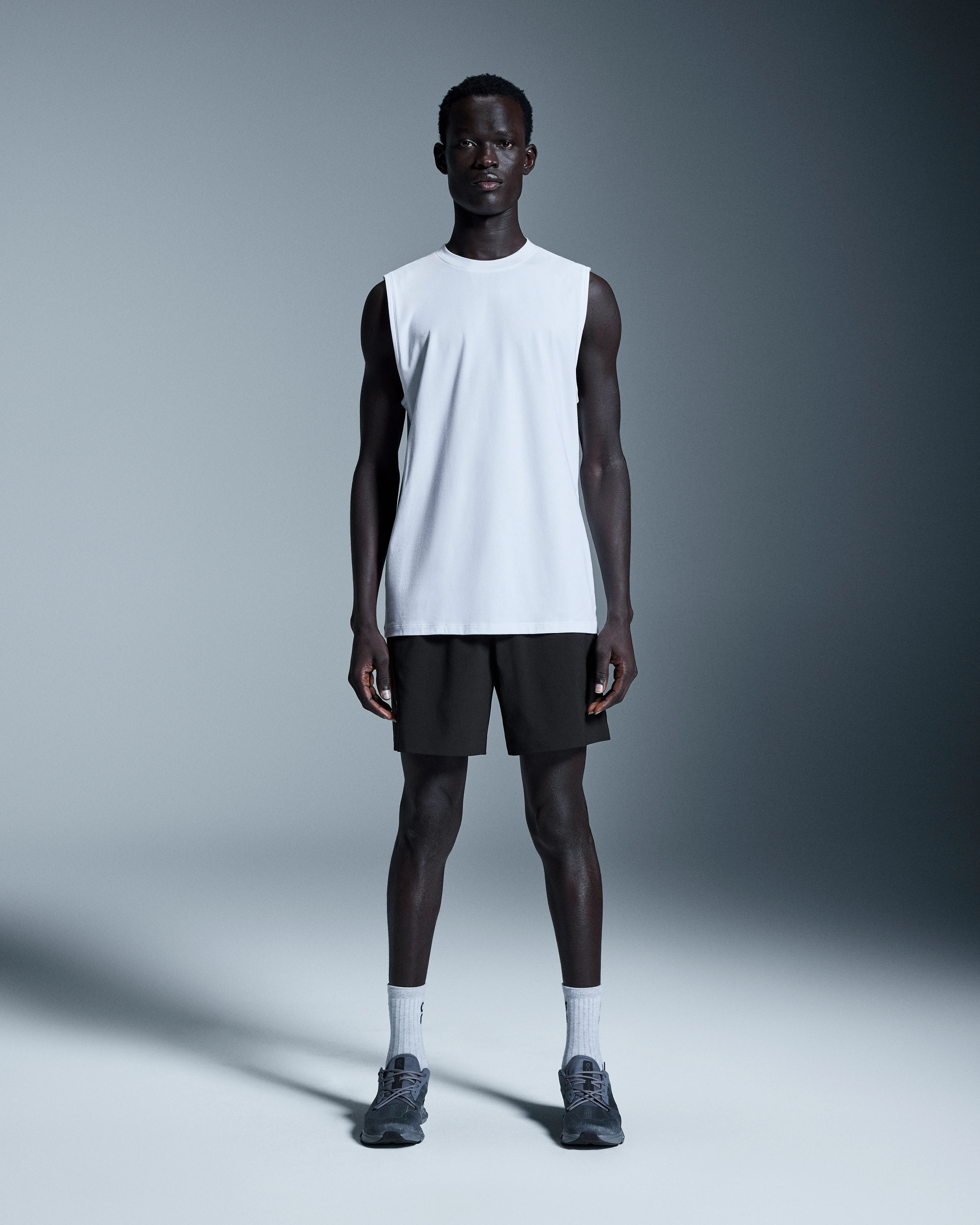 On Focus Tank White Men Tops and t-shirts