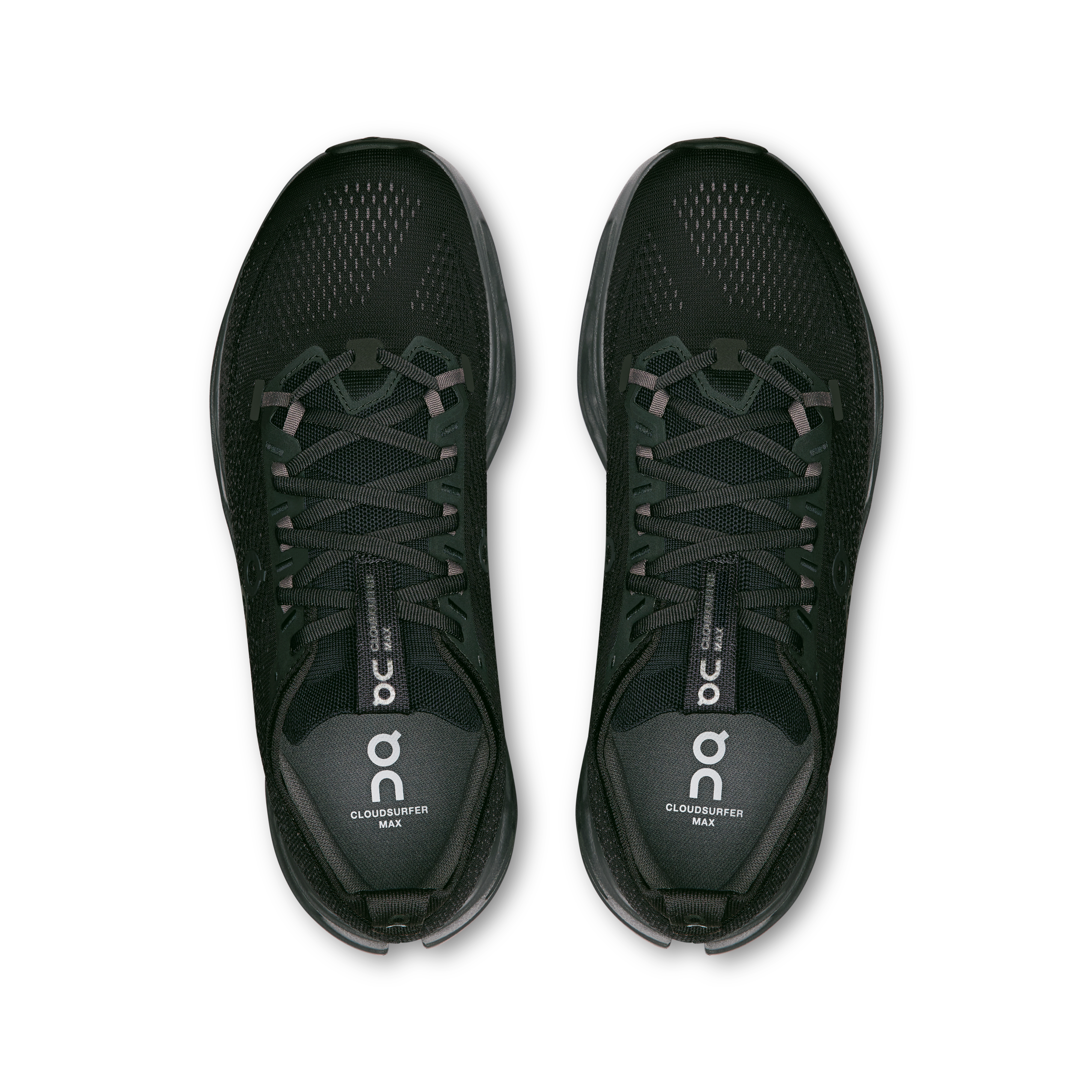 On Cloudsurfer Max Wide Black & Eclipse Men Road running Shoes