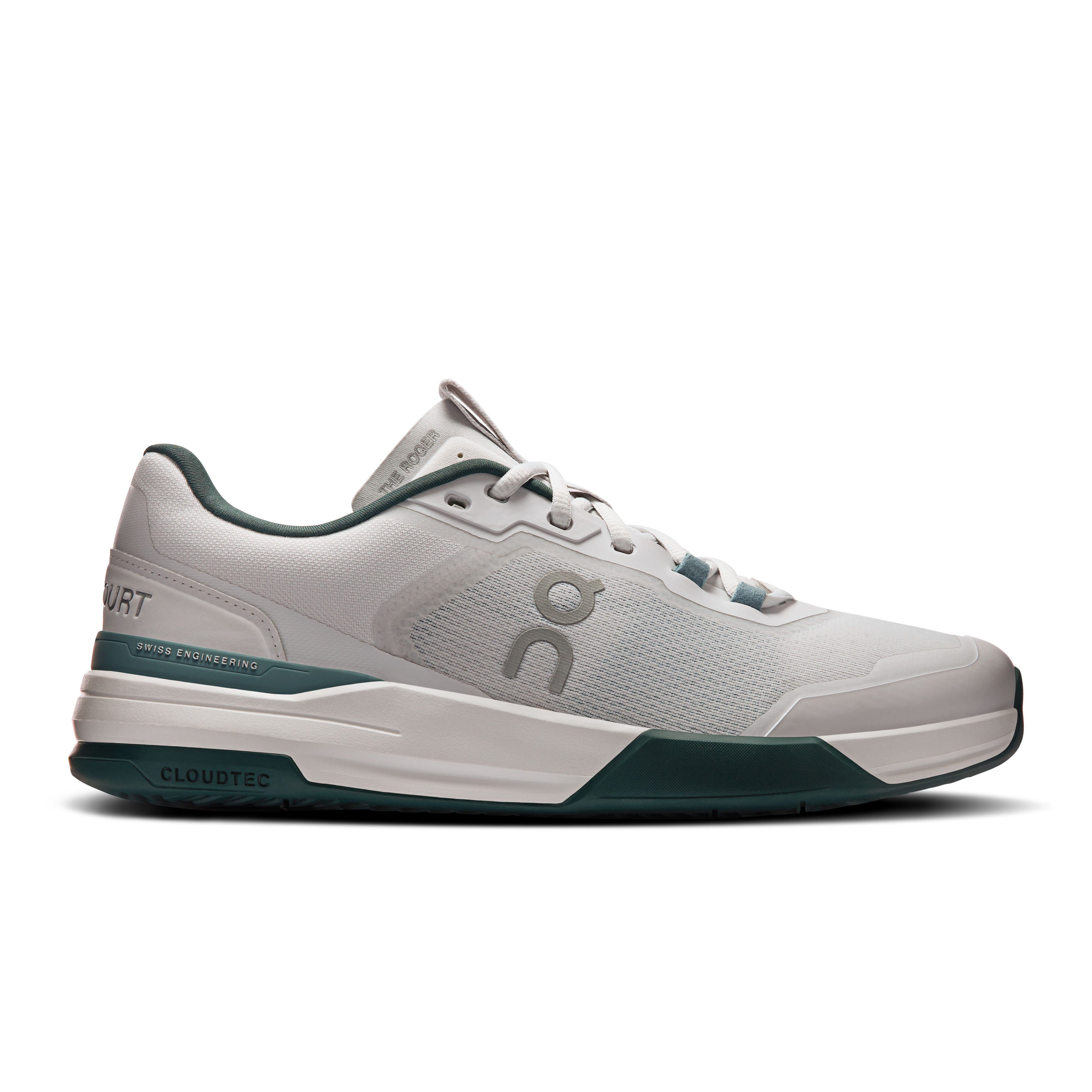 On THE ROGER Advantage Pro Frost & Evergreen Men – Everyday tennis, court sports, hidden CloudTec® Shoes