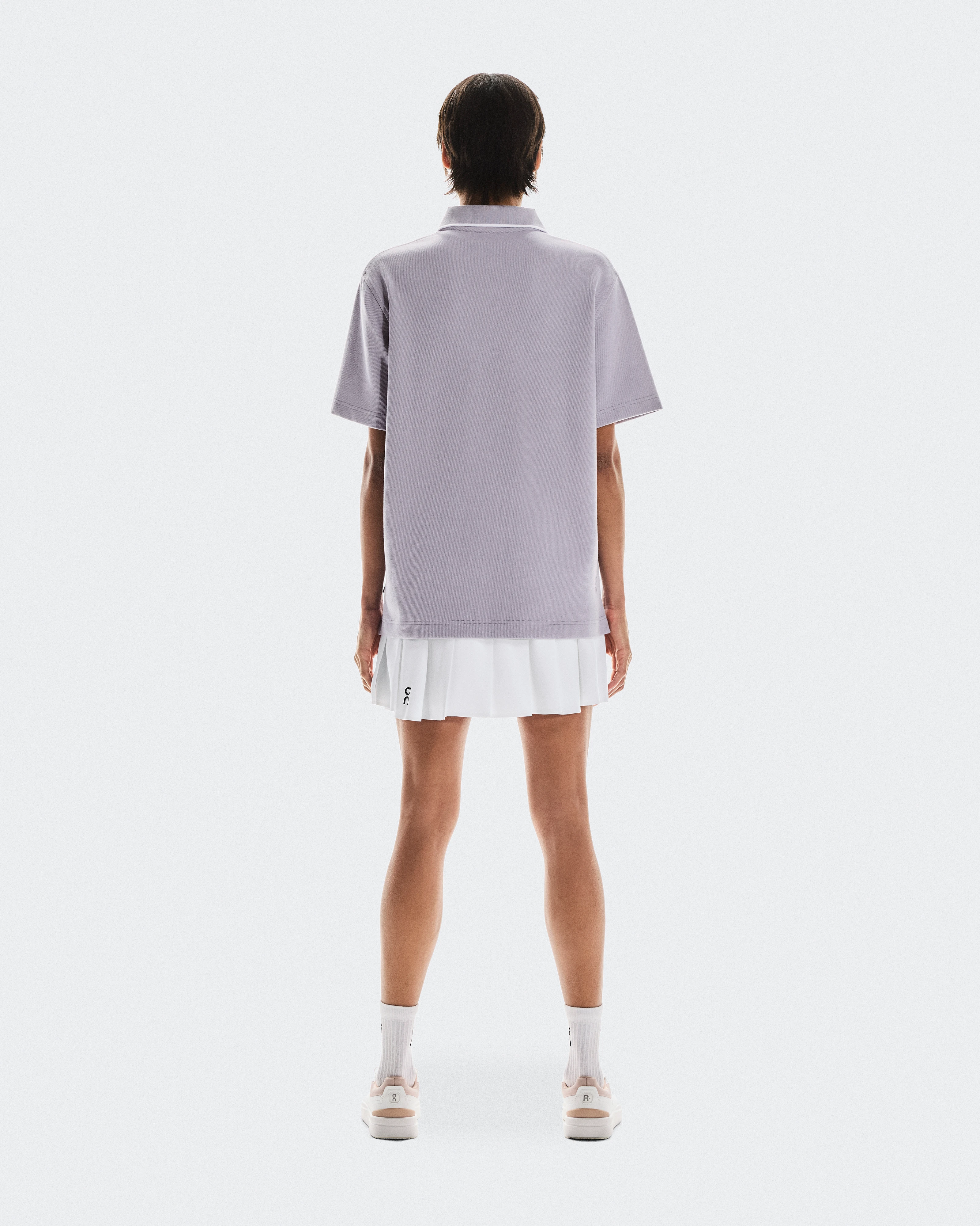 On Courtside Polo Lilac Women Tops and t-shirts