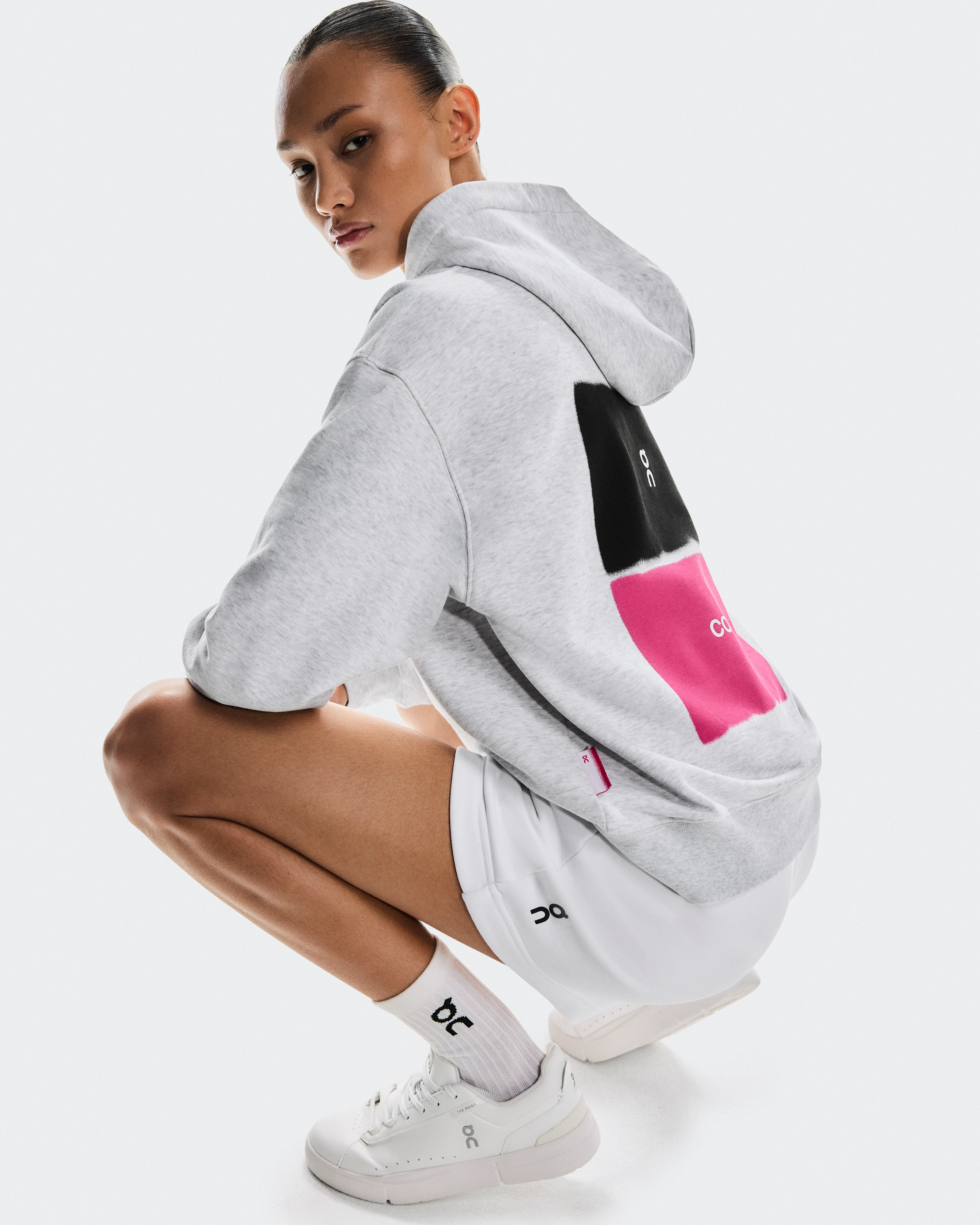 On Club Hoodie Court Crater Women Hoodies and sweatshirts