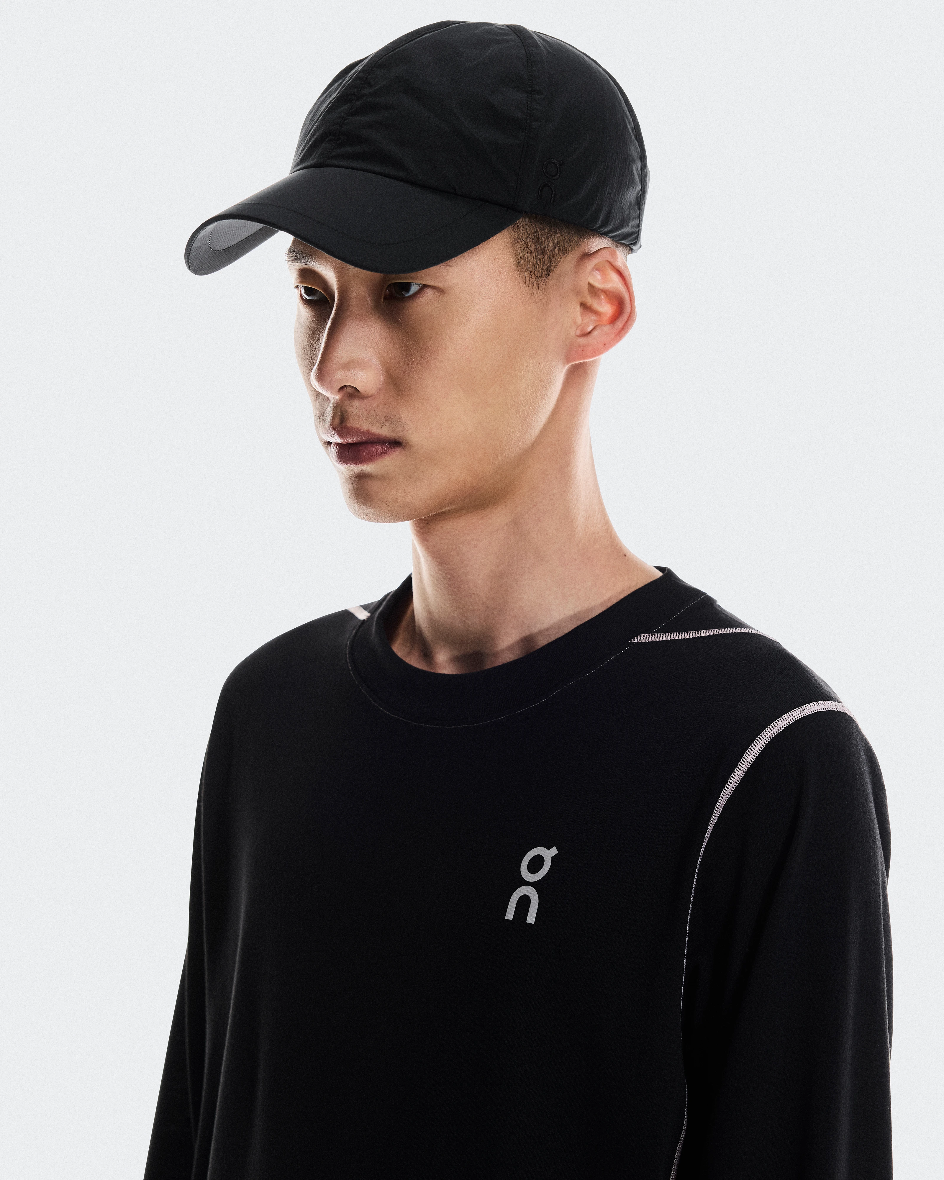 On On Cap Black Unisex Headwear
